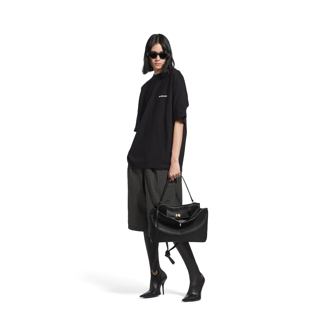 Women's Rodeo Medium Handbag in Black - 7