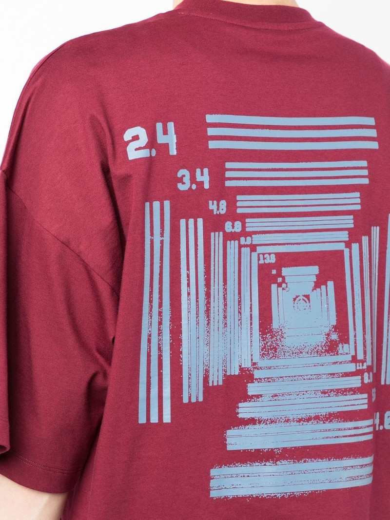 Aperture graphic-print T-shirt 5