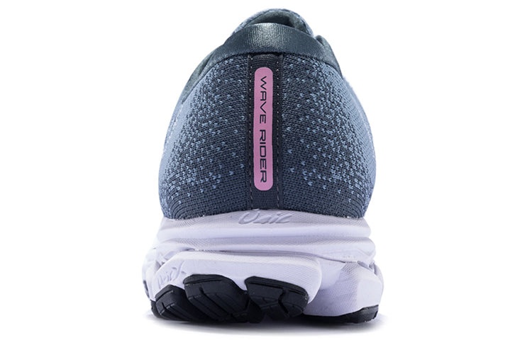 (WMNS) Mizuno Wave Rider Waveknit 3 'Grey Blue' J1GD192939 - 5