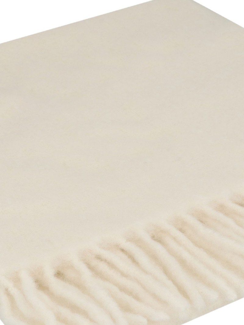 Canada Goose fringed alpaca wool-blend scarf outlook