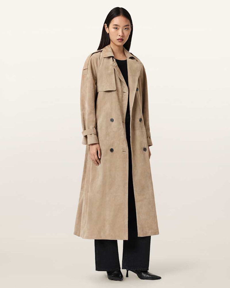 REED SUEDE TRENCH COAT 11