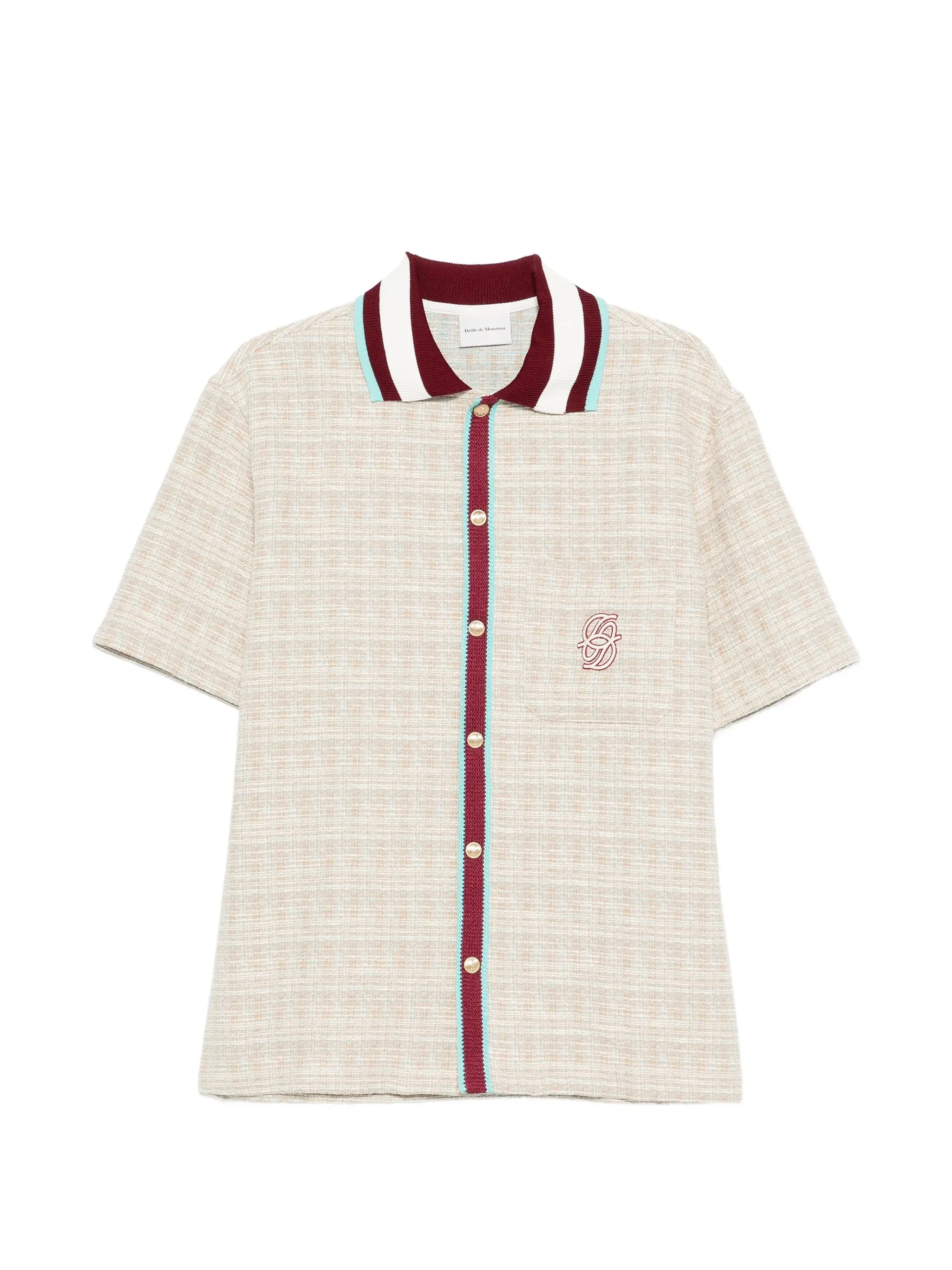 Drole De Monsieur Tweed Shirt - 1