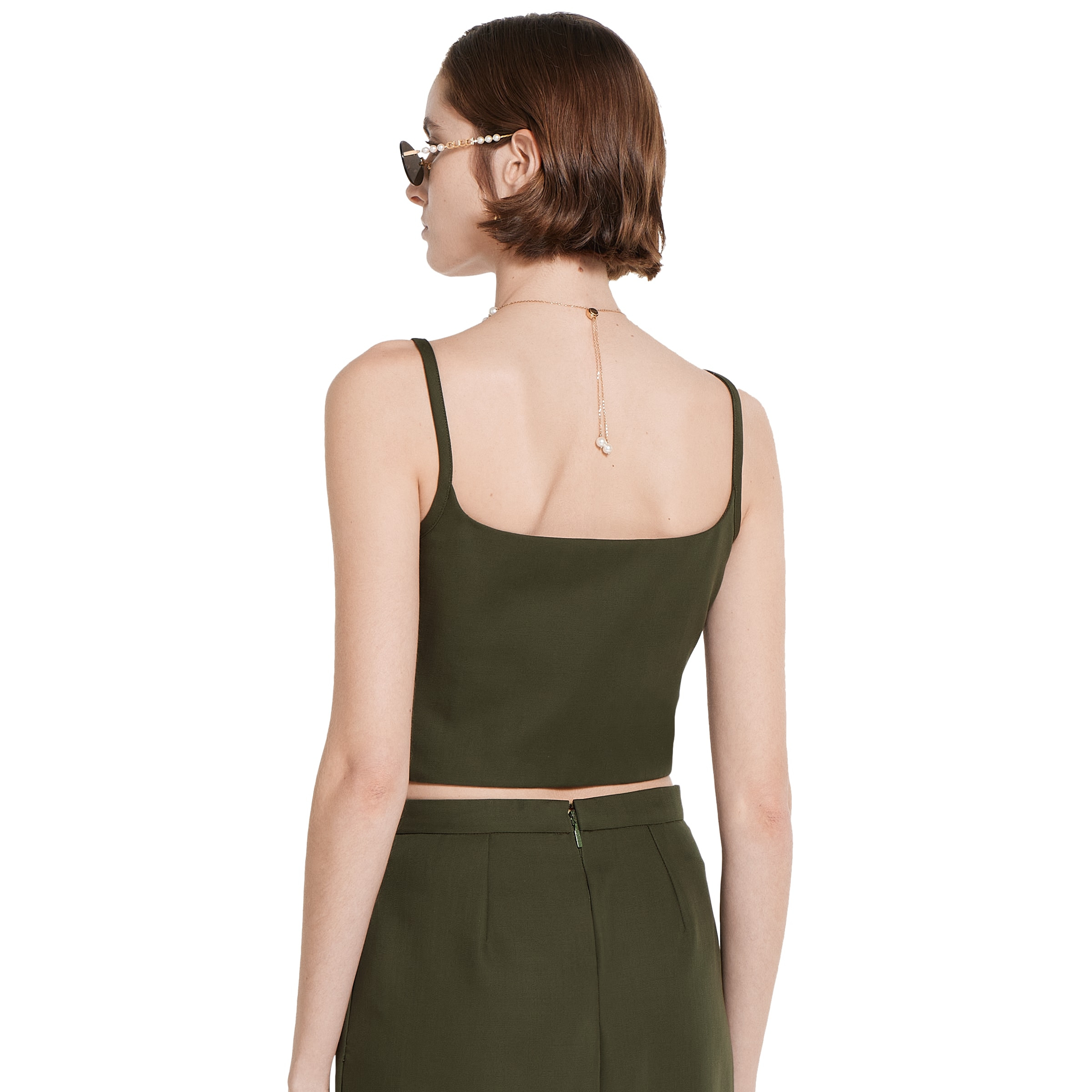 Wool mohair top with embroidery - 4