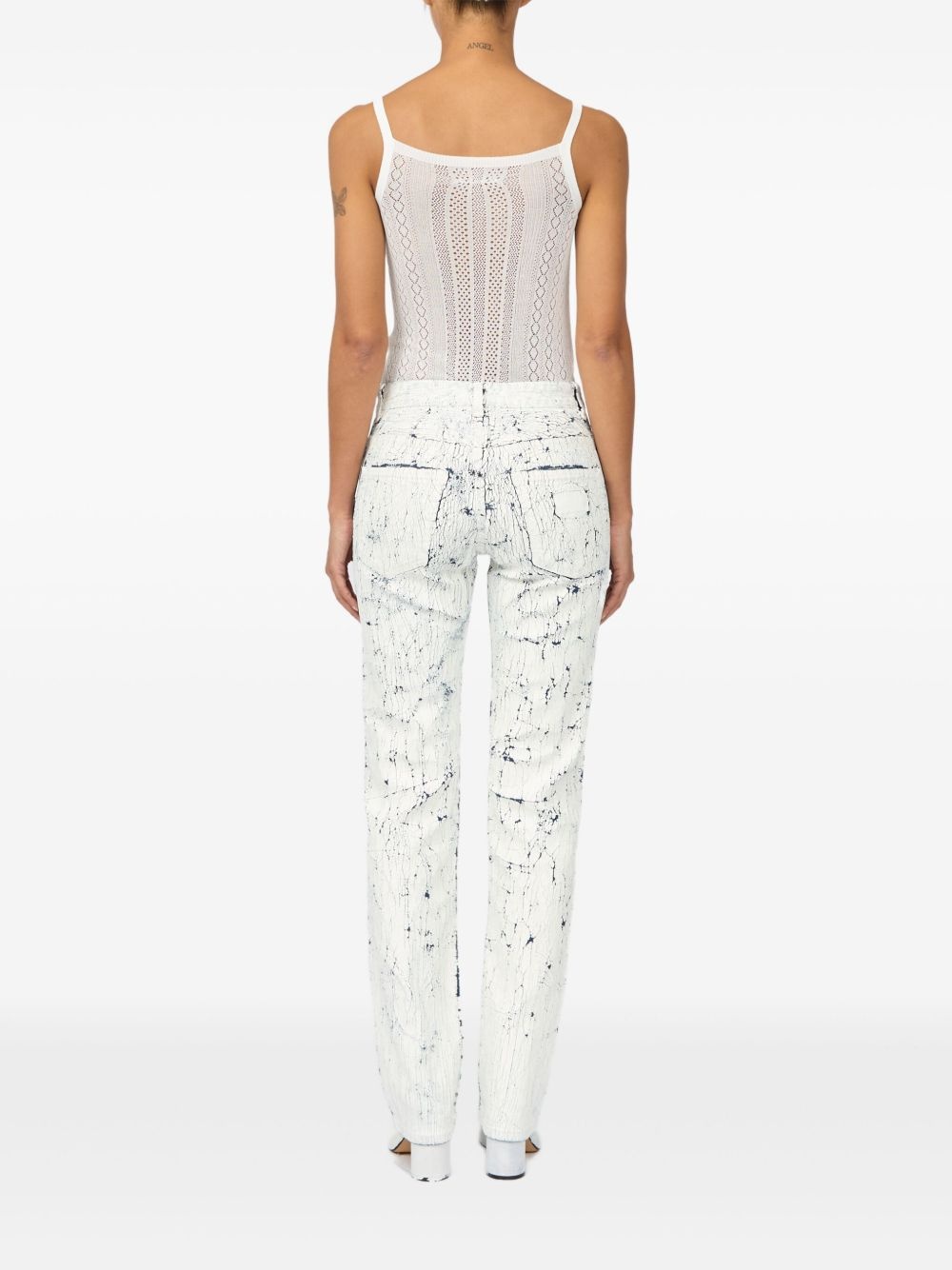 coated jeans - 5