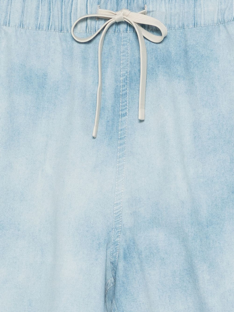 denim print swim shorts 3