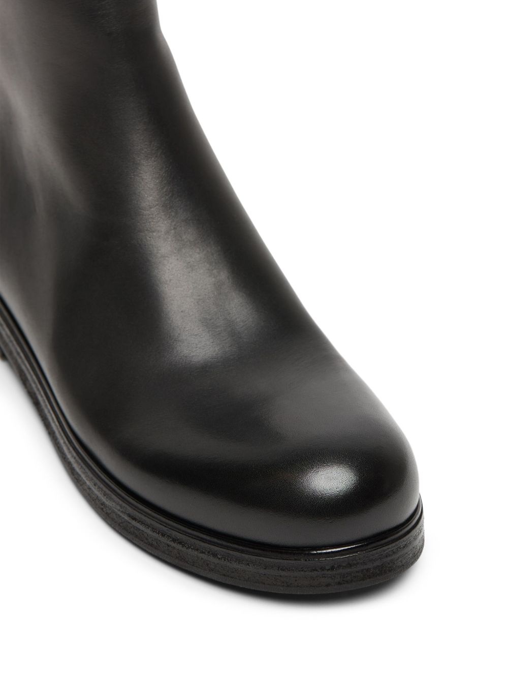calf leather ankle boots - 4