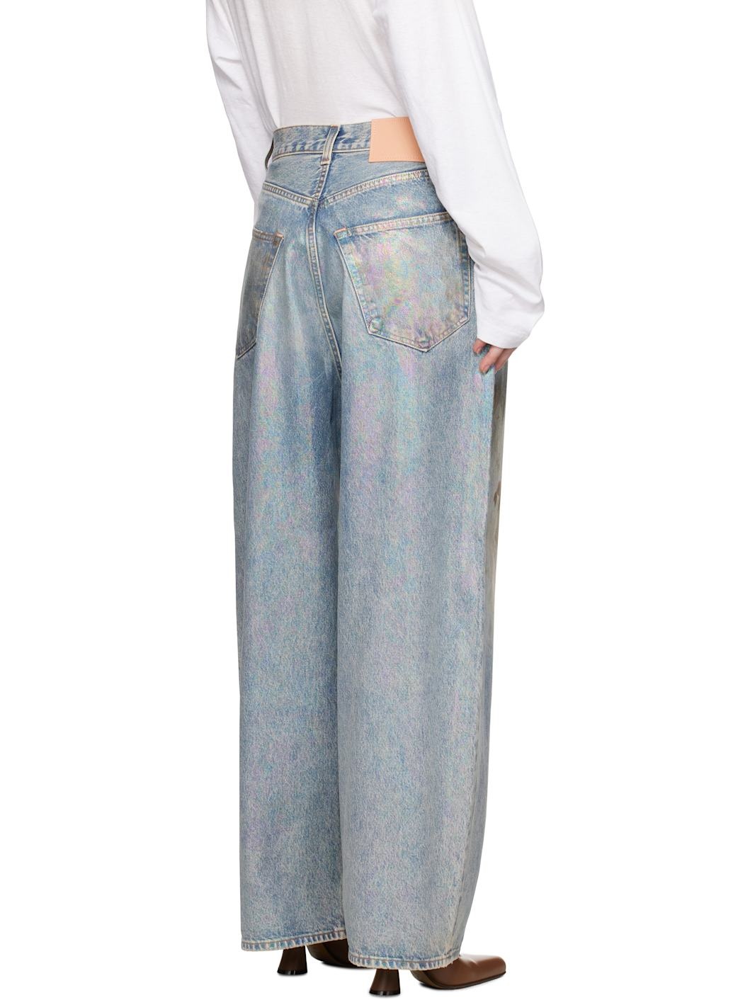 Blue Super Baggy Fit 2023 Jeans - 3