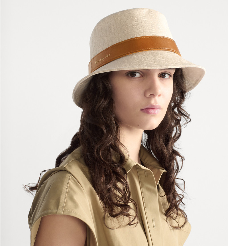 Dior Teddy-D Dior Oblique Small Brim Bucket Hat outlook
