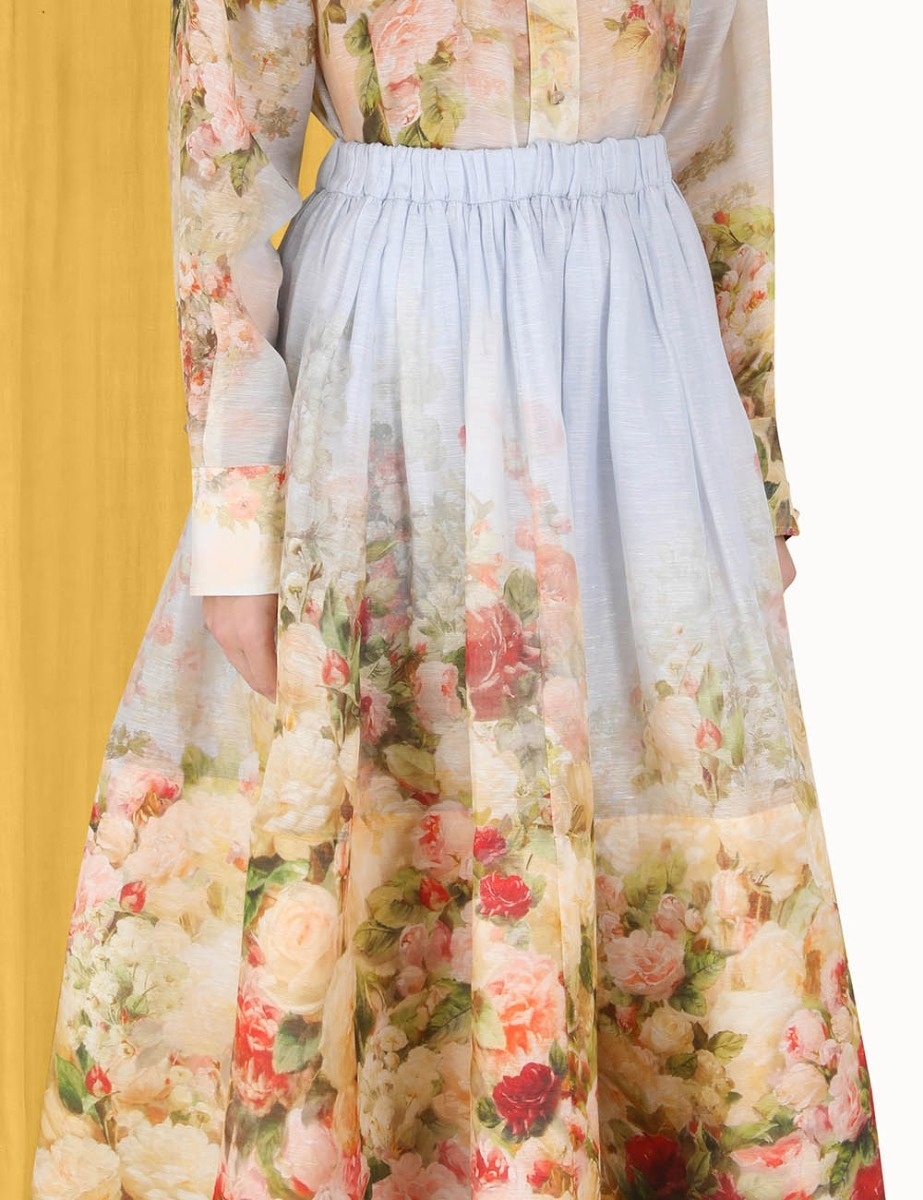 LUMINOSITY MIDI SKIRT - 5