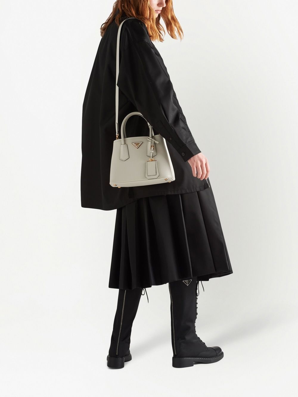 Double Saffiano leather mini bag - 2