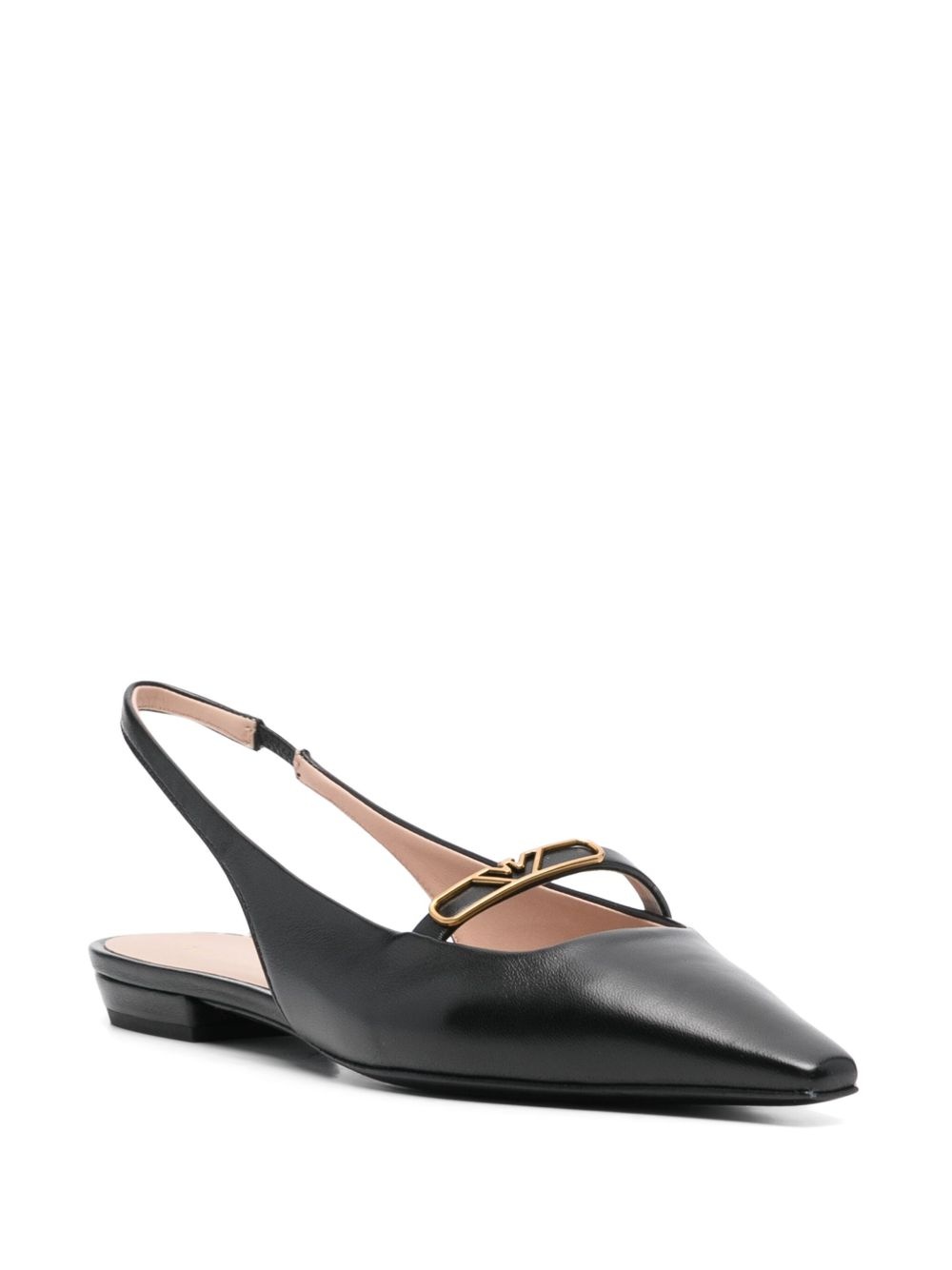 leather ballet flats - 2