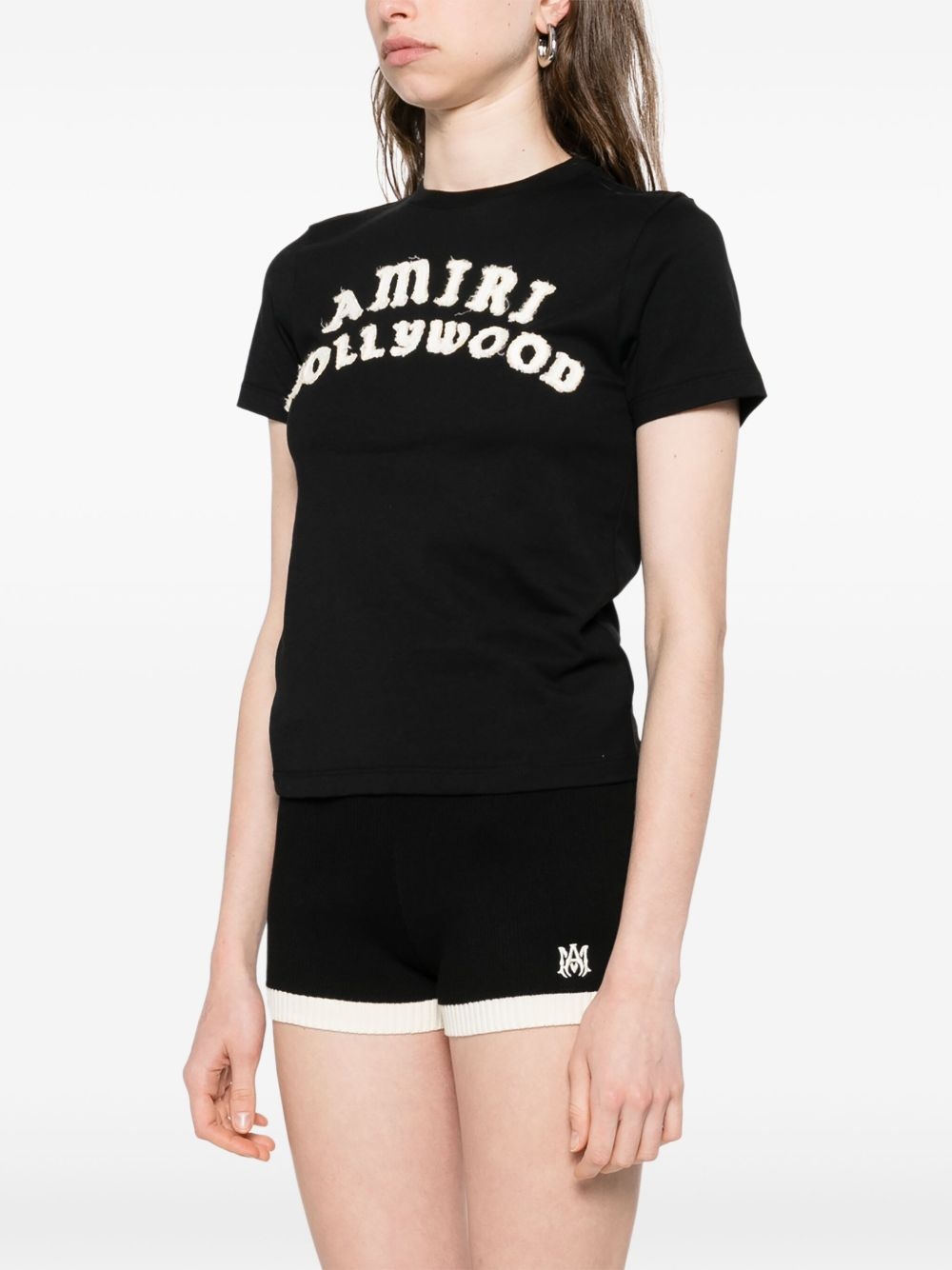 logo-print T-shirt - 3