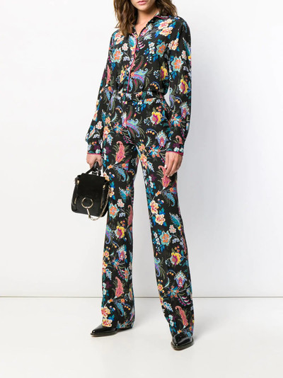 Etro floral print shirt outlook