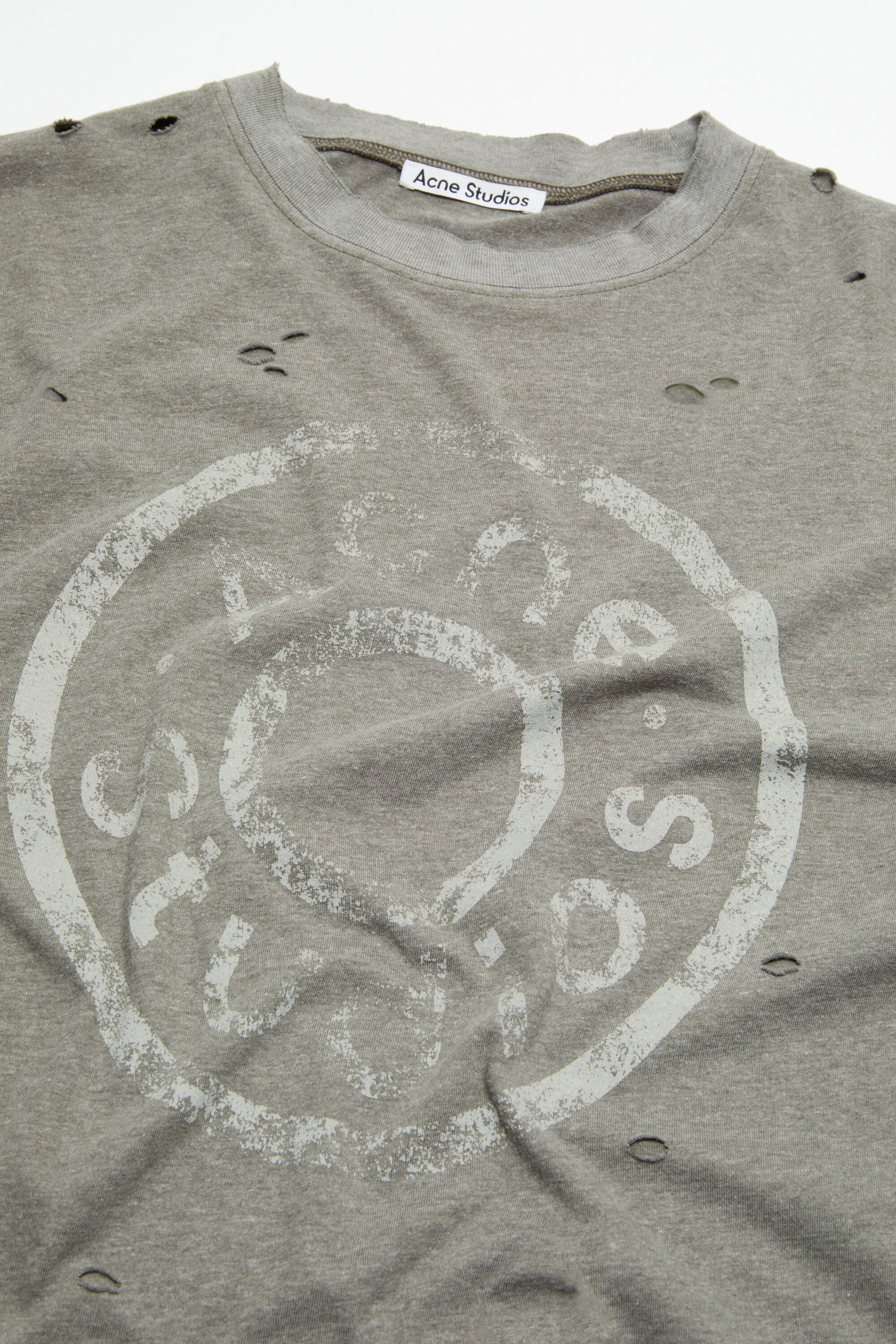 Logo t-shirt - Relaxed fit - Moss Green - 4