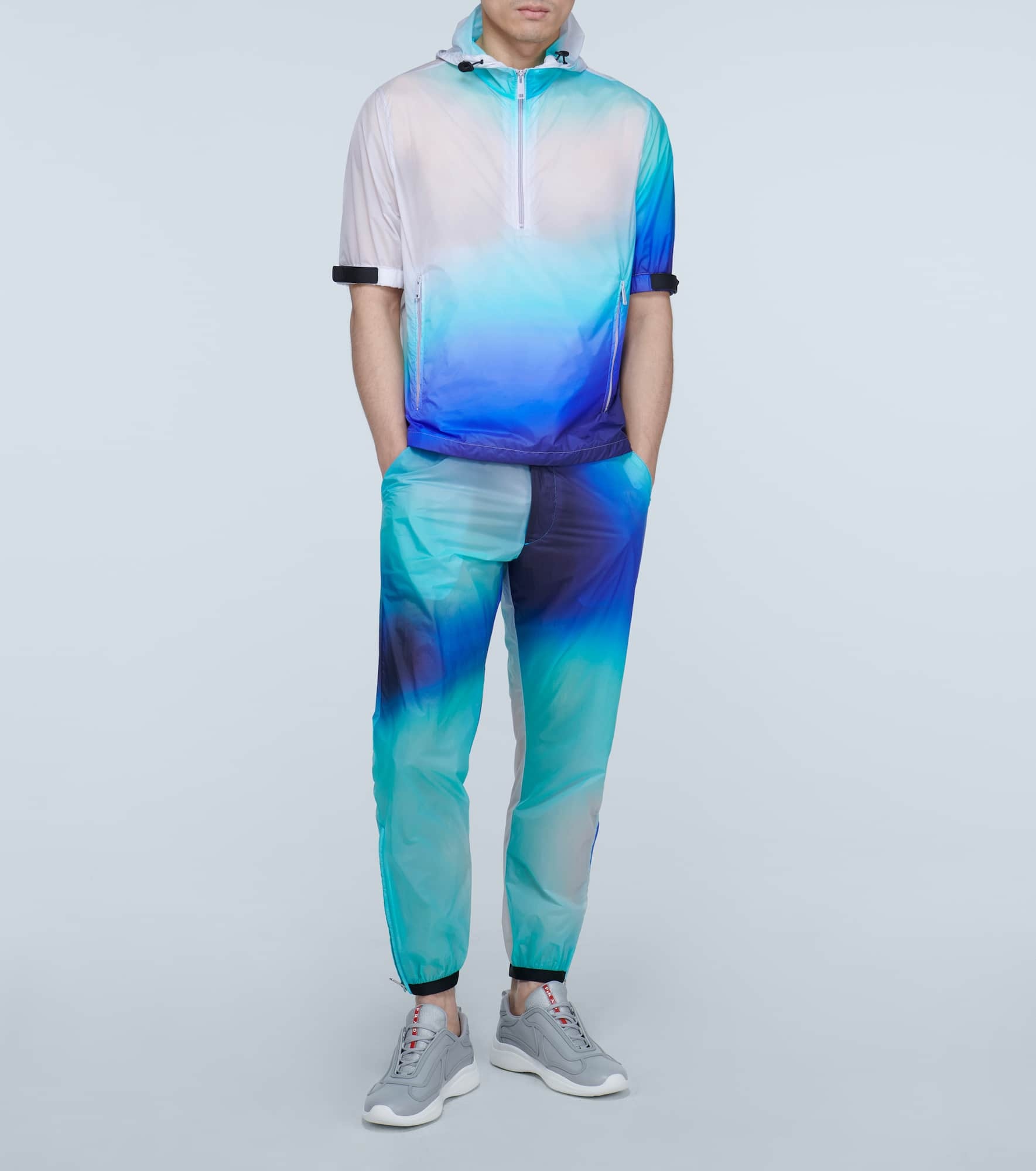short-sleeved lightweight jacket - 2