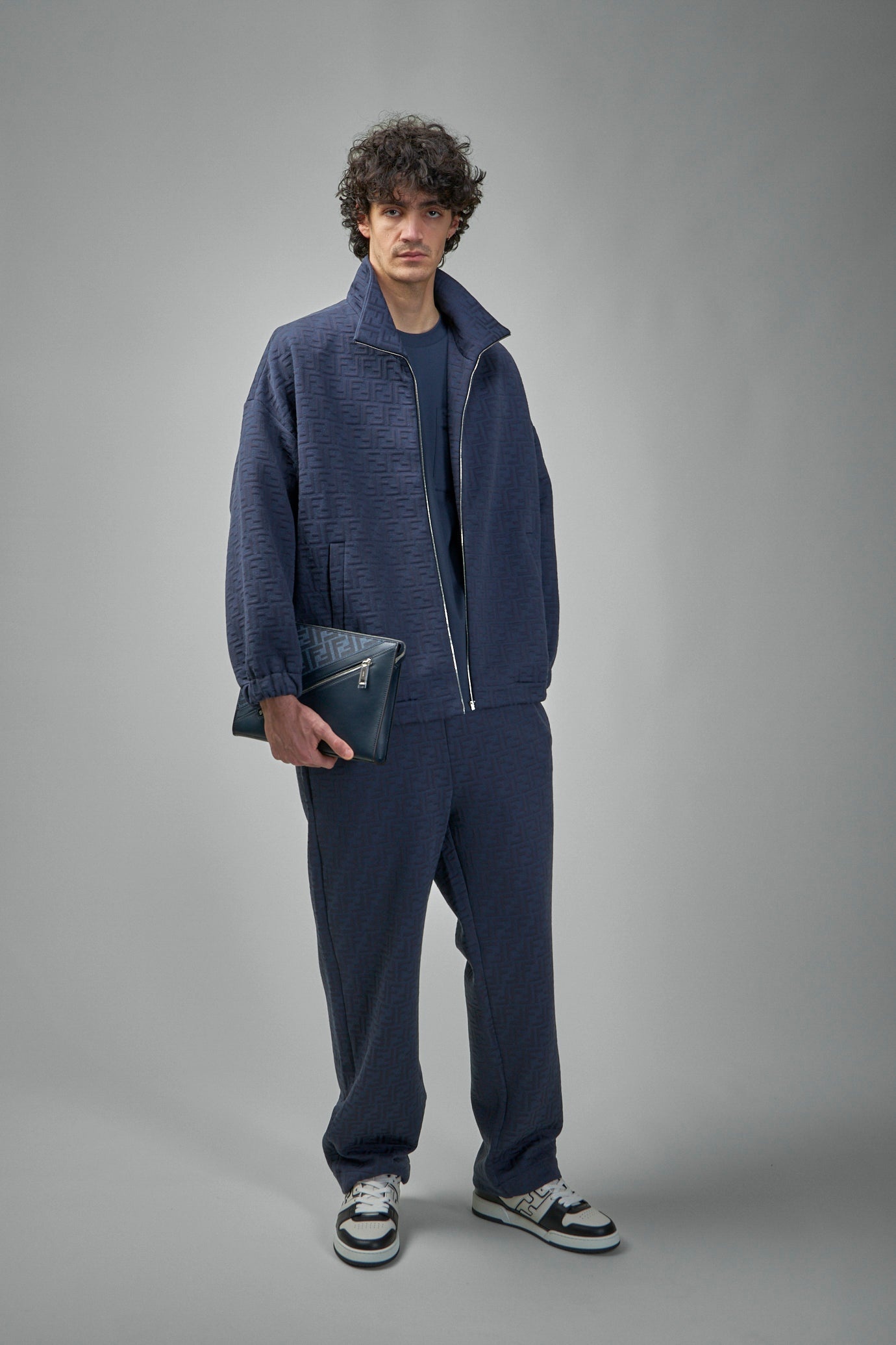 Monogram Zip-Ups - 2