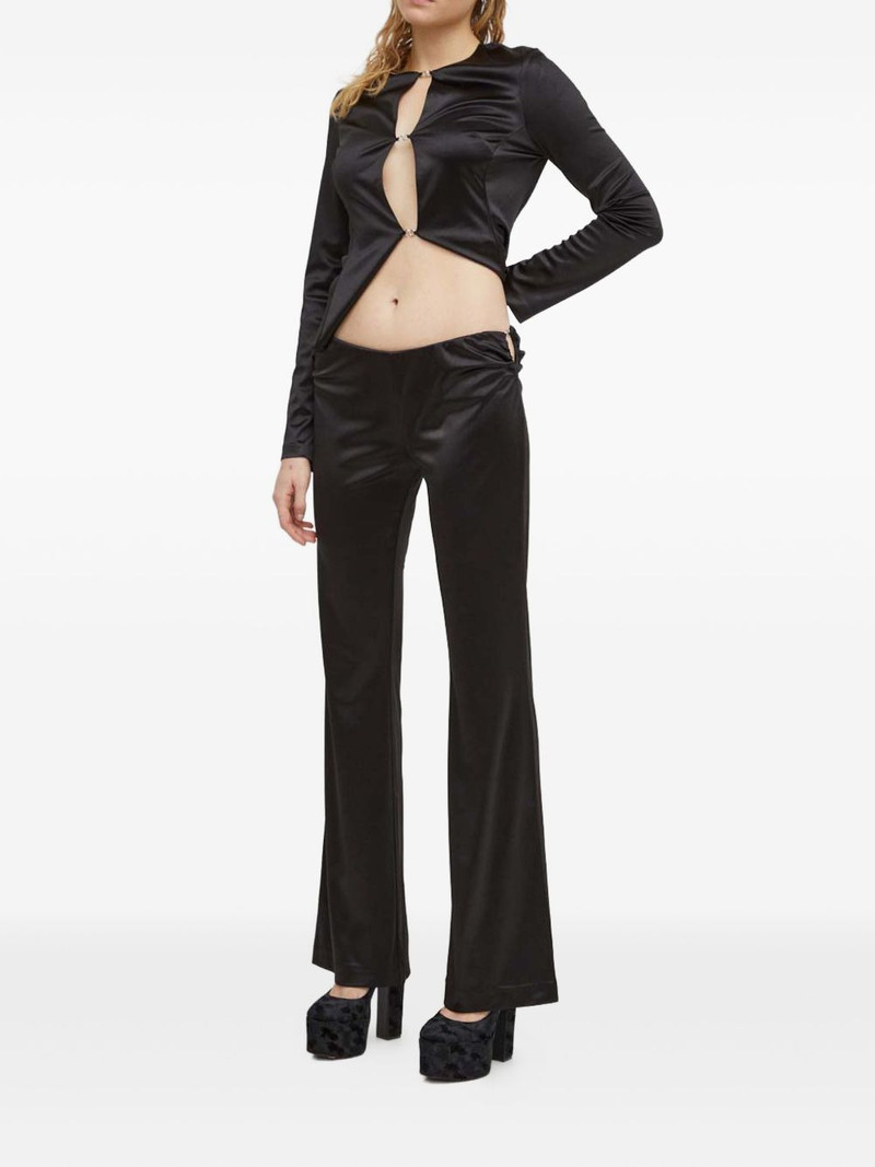 STINE GOYA plaque-detail trousers outlook