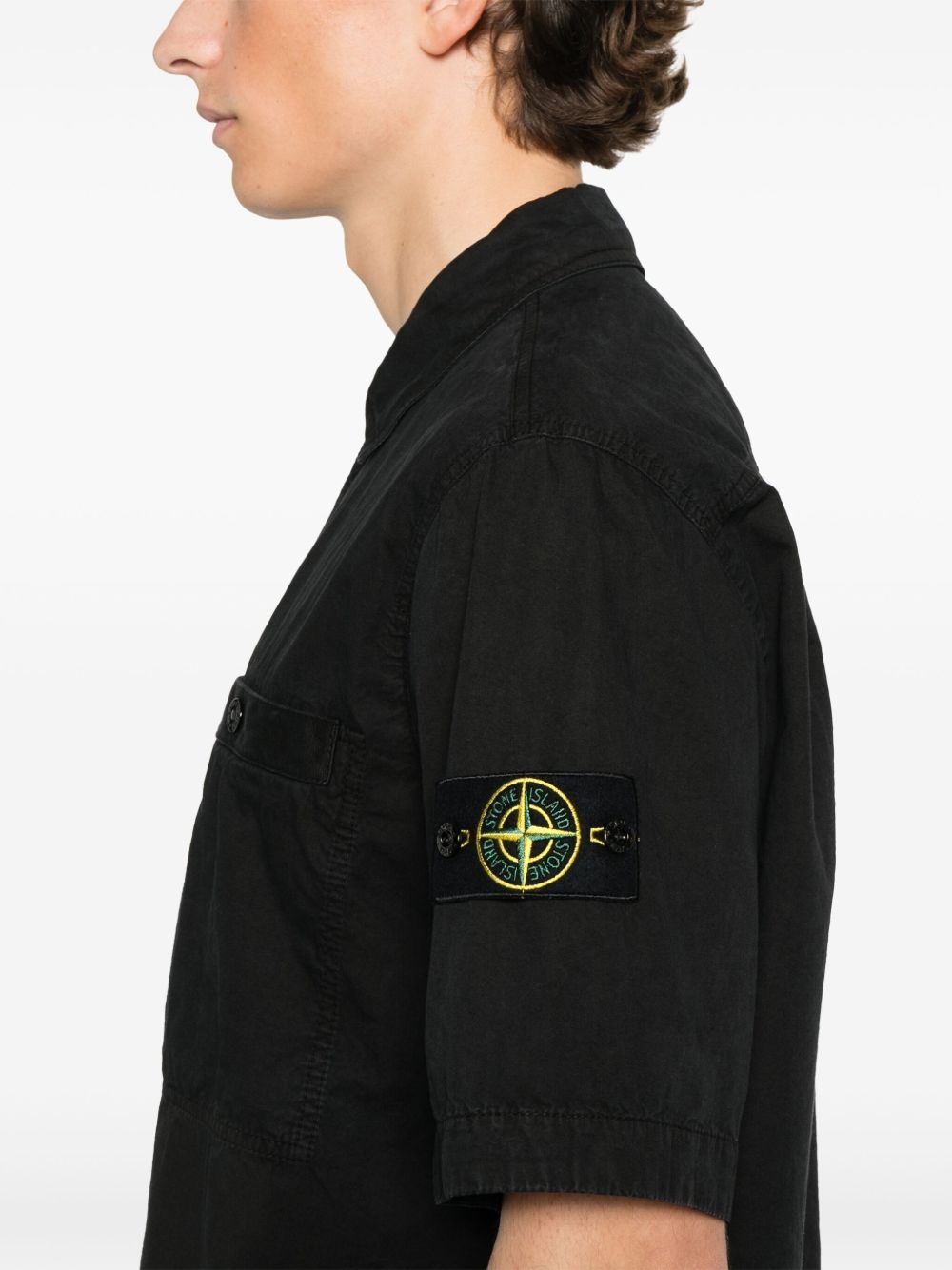 Compass-badge shirt - 5