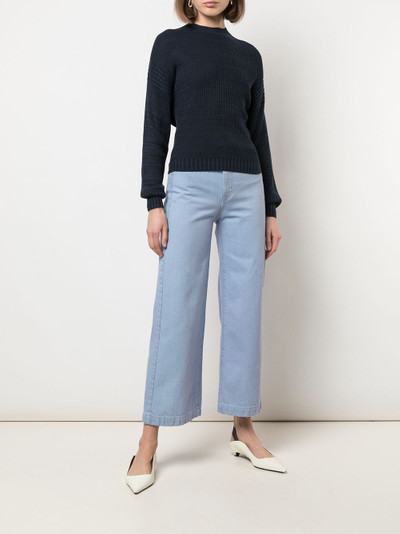 Proenza Schouler marl cut-out jumper outlook