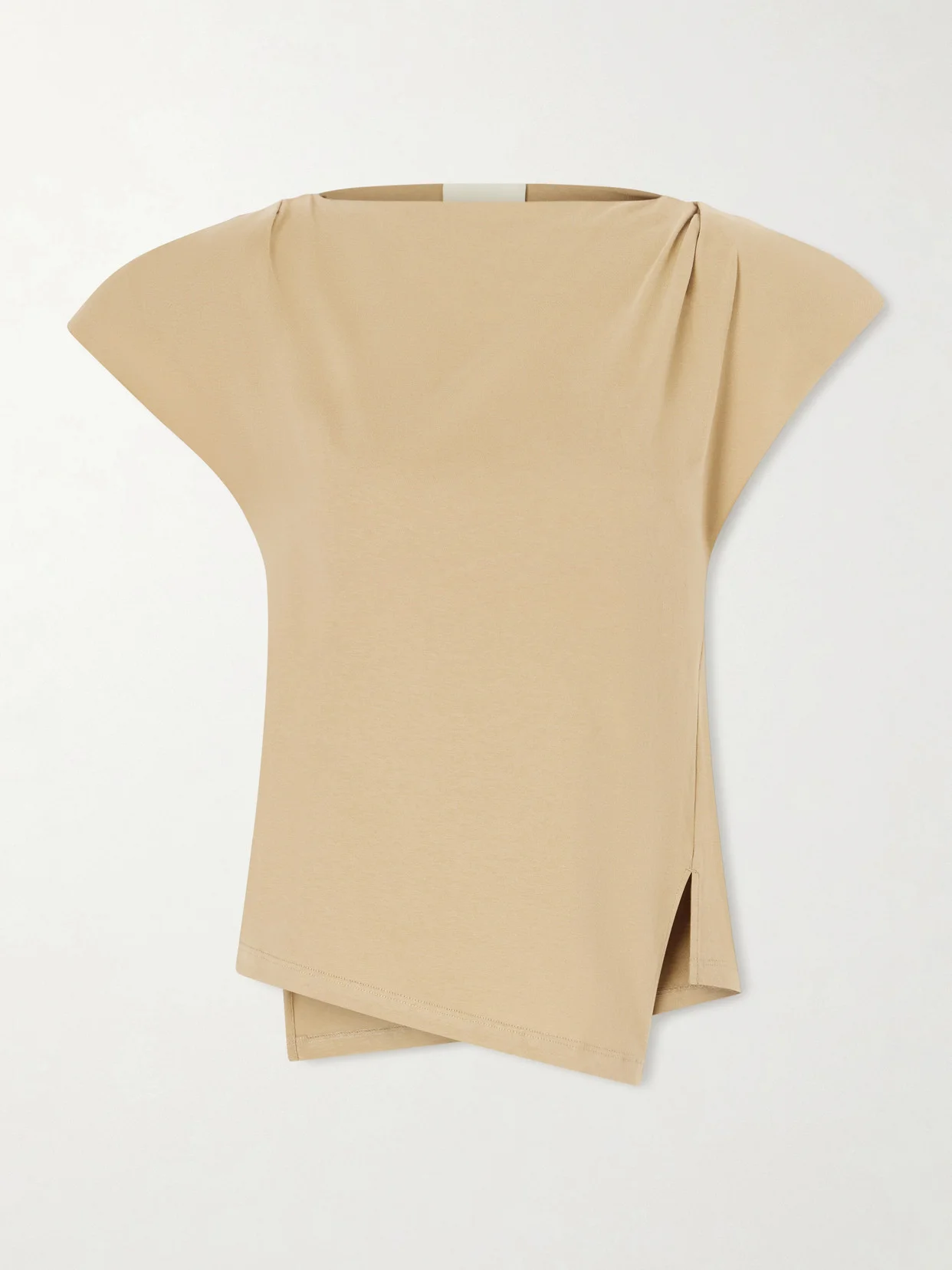 Sebani Asymmetric Cotton-jersey T-shirt - 1