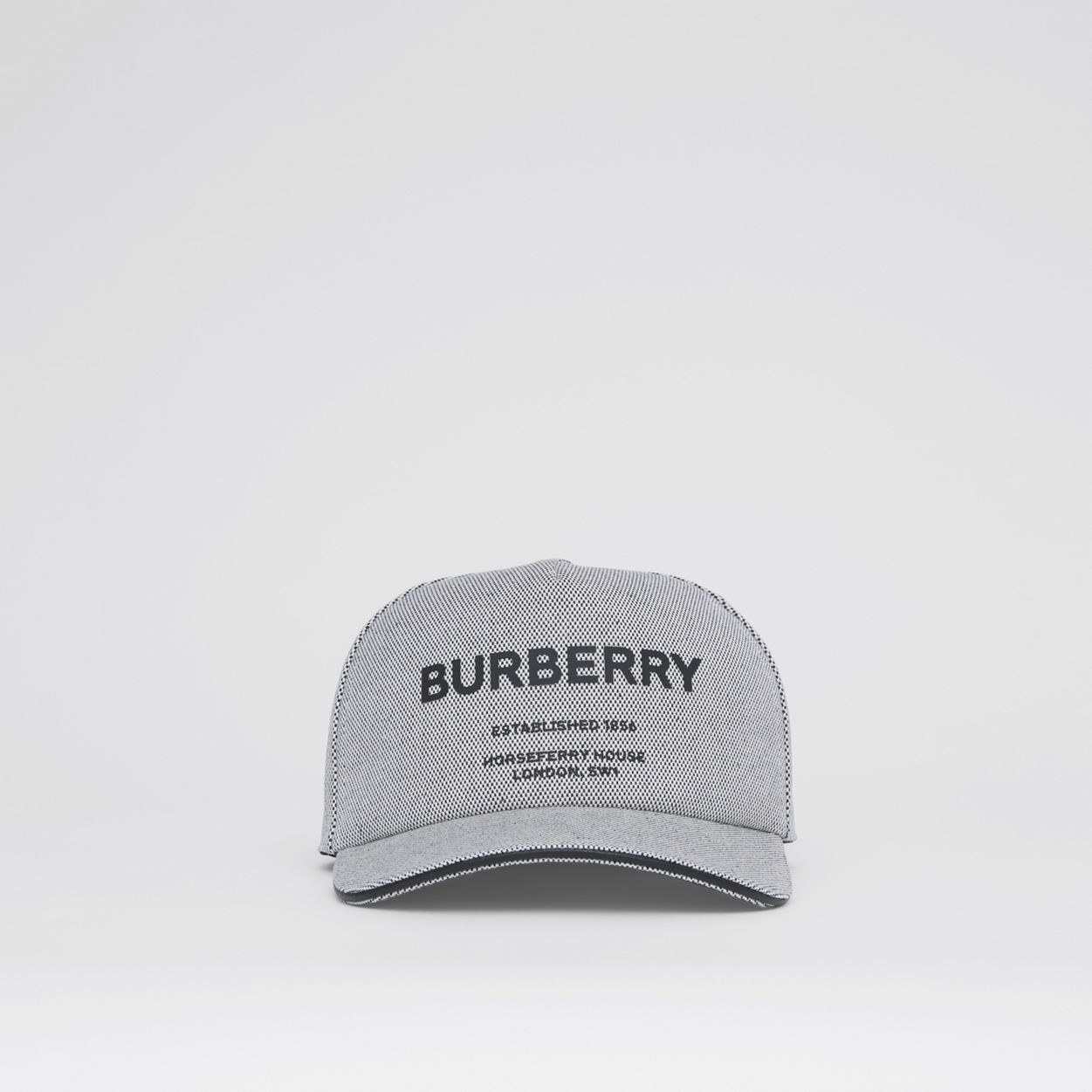 Horseferry Print Cotton Canvas Cap - 1