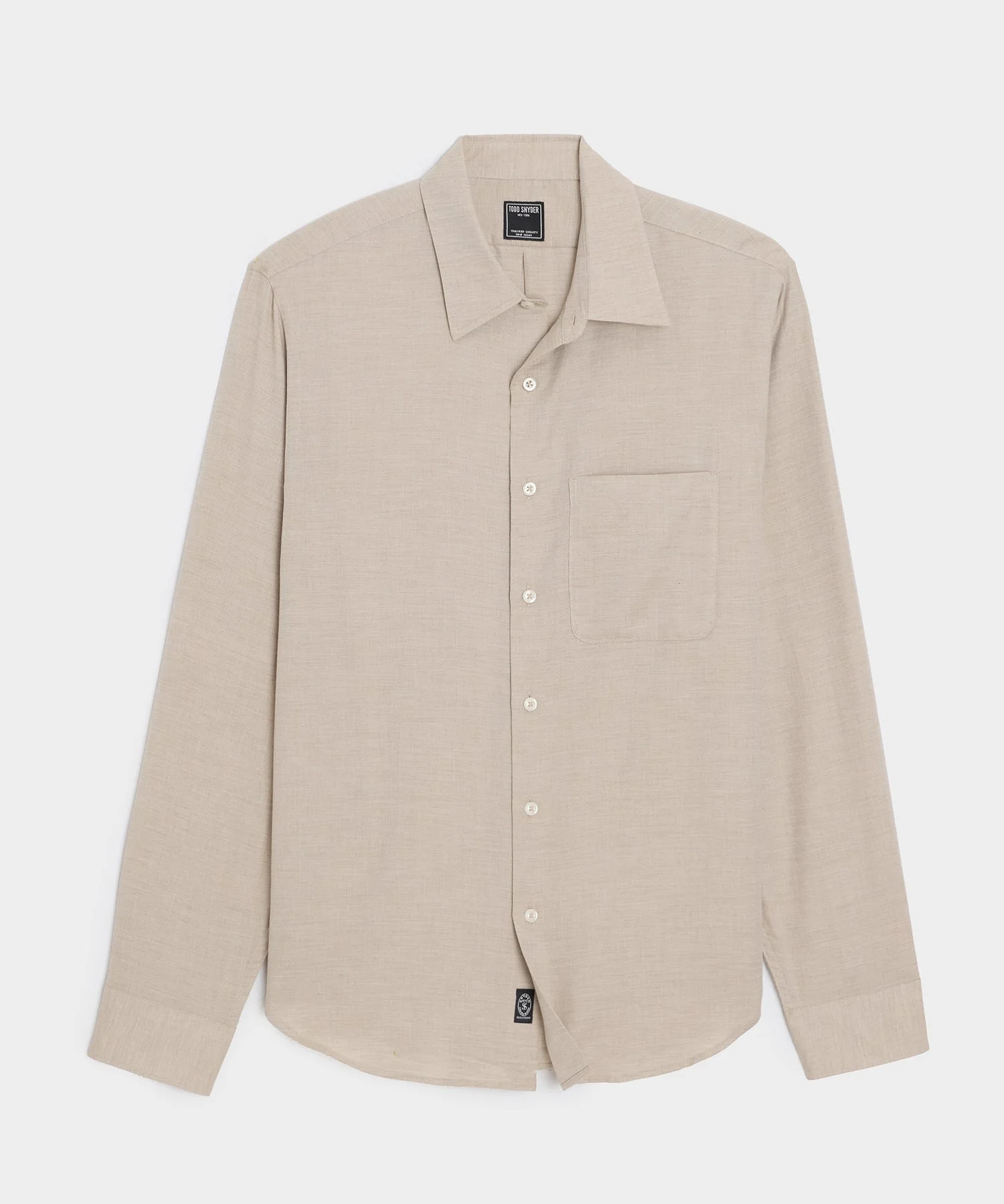 Portuguese Cotton-Cashmere Sport Shirt - 1