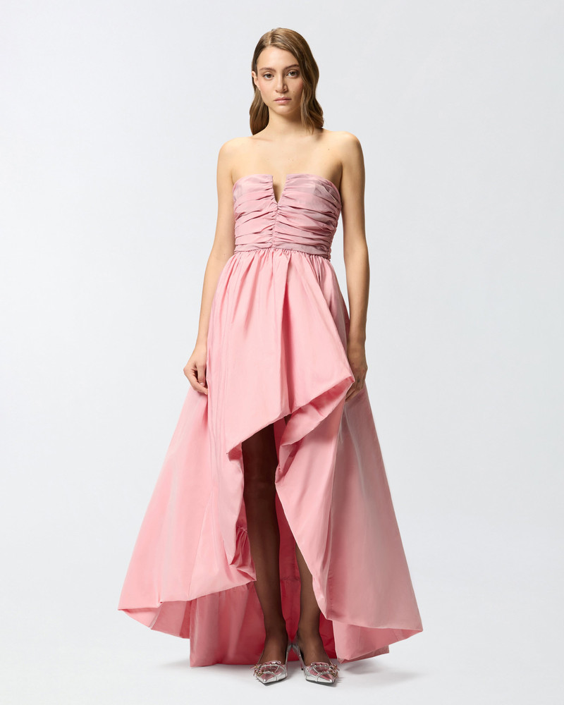 LONG, ELEGANT TAFFETA DRESS 4