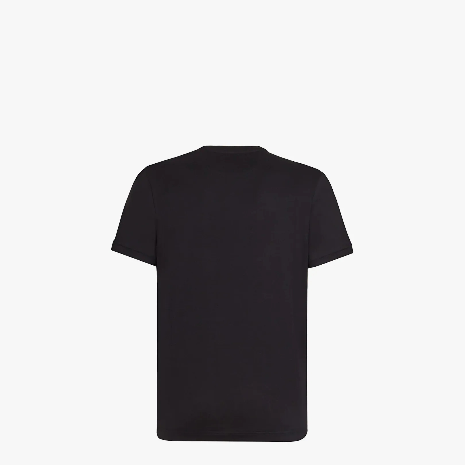 Black cotton T-shirt - 2