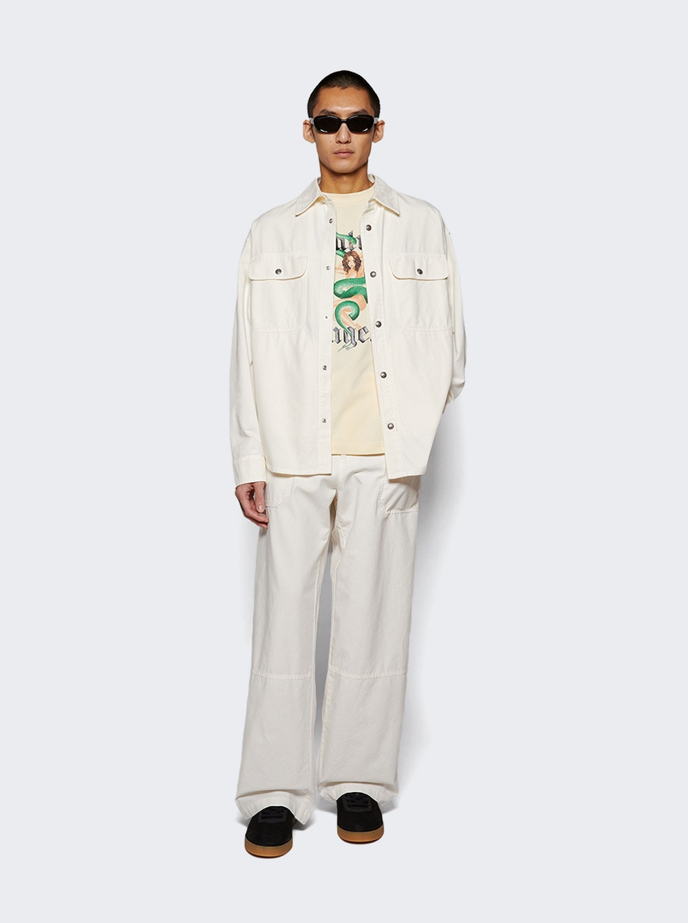 Monogram Workwear Pants Off White - 2