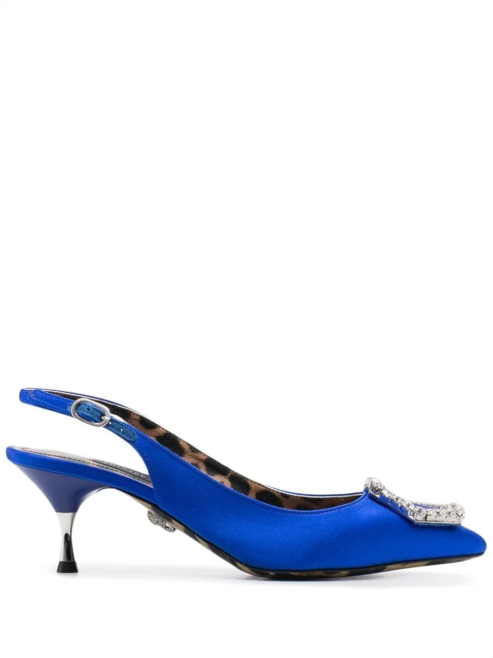 Crystal Hexagon leather pumps - 1