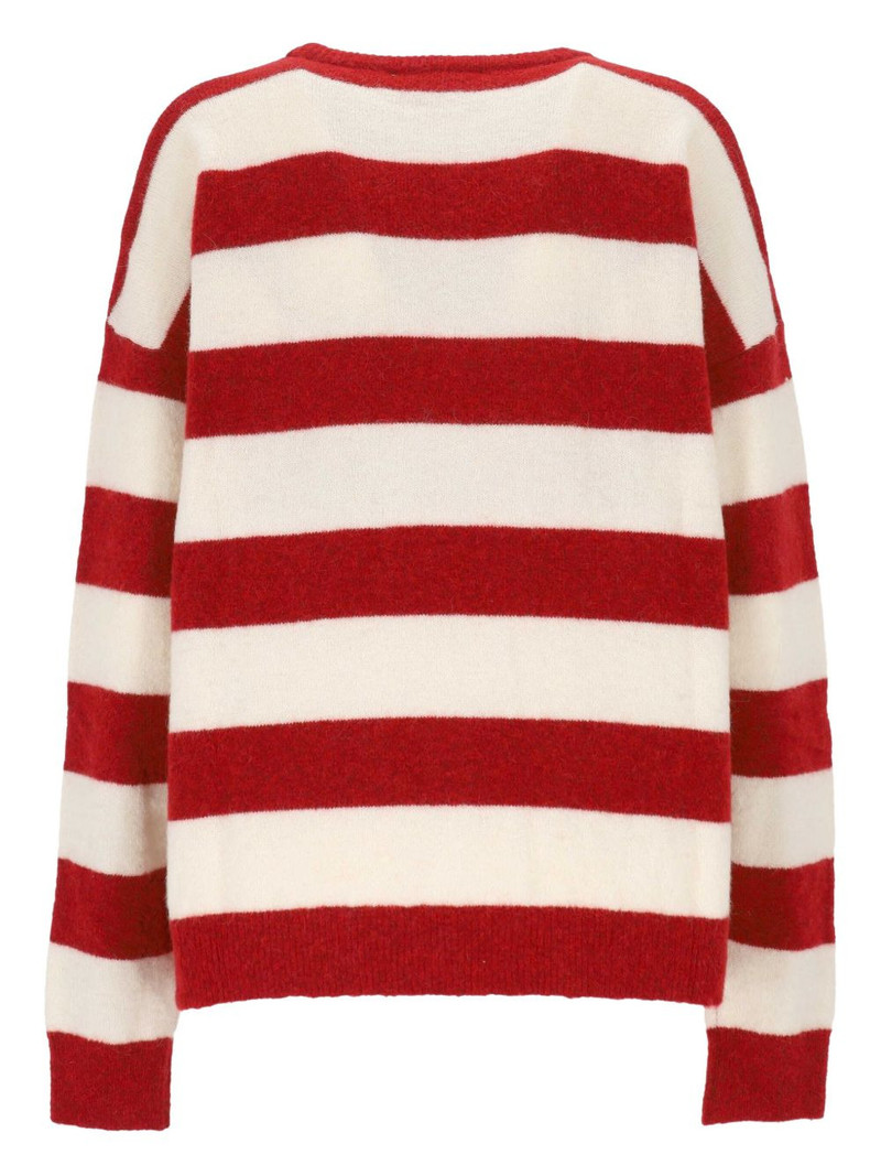 FIORUCCI striped crew-neck sweater outlook