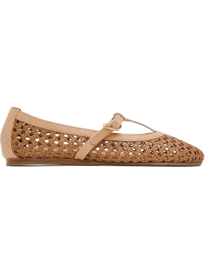Brown Aerati Ballerina Flats 1