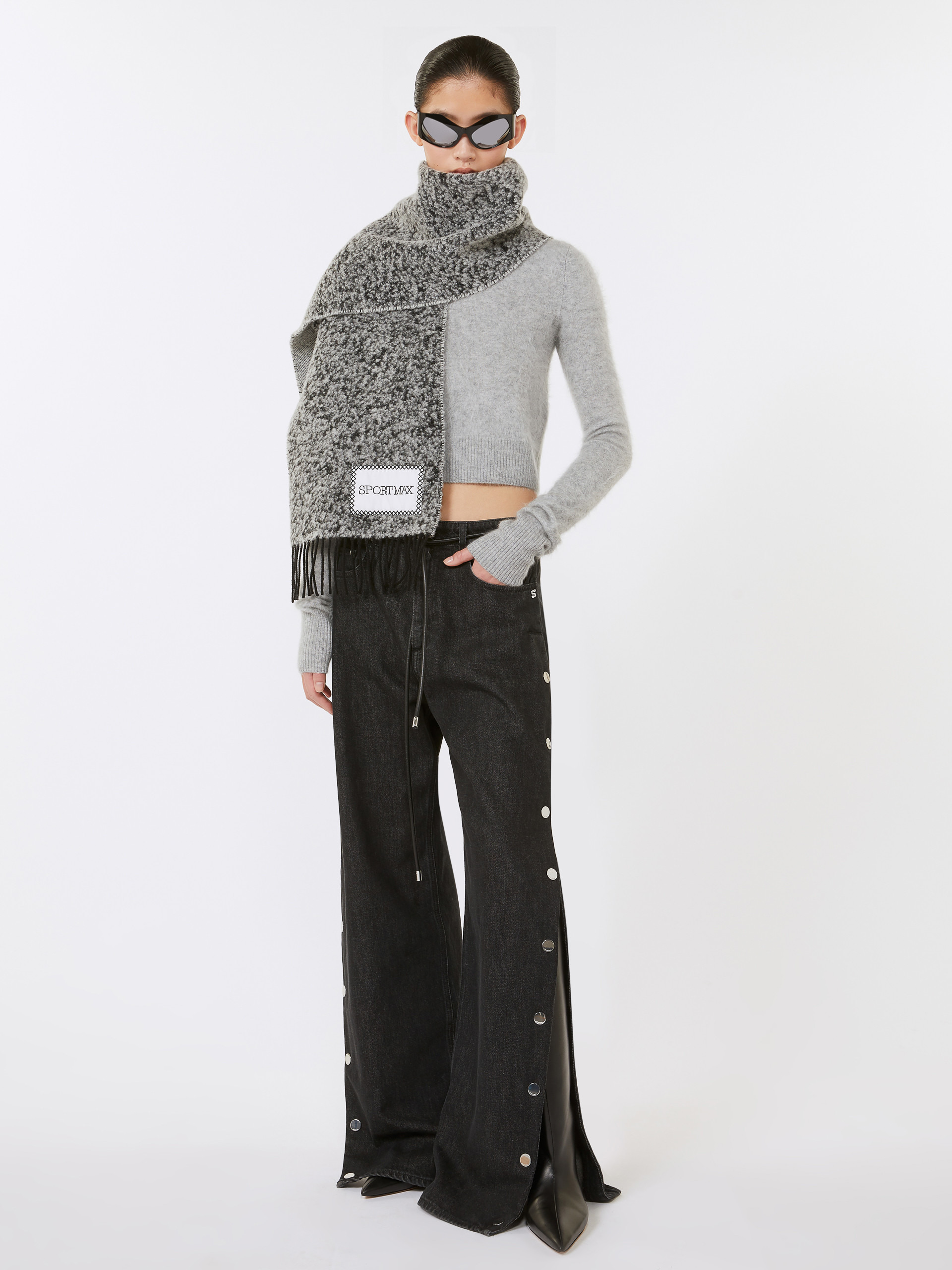 GALANTE Button-up wide-leg jeans - 2