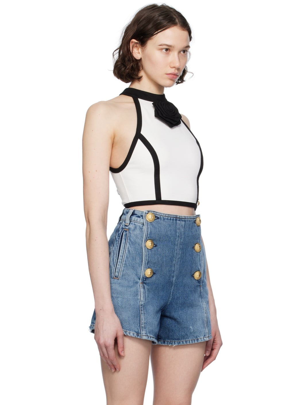 Off-White Rose Tank Top - 2