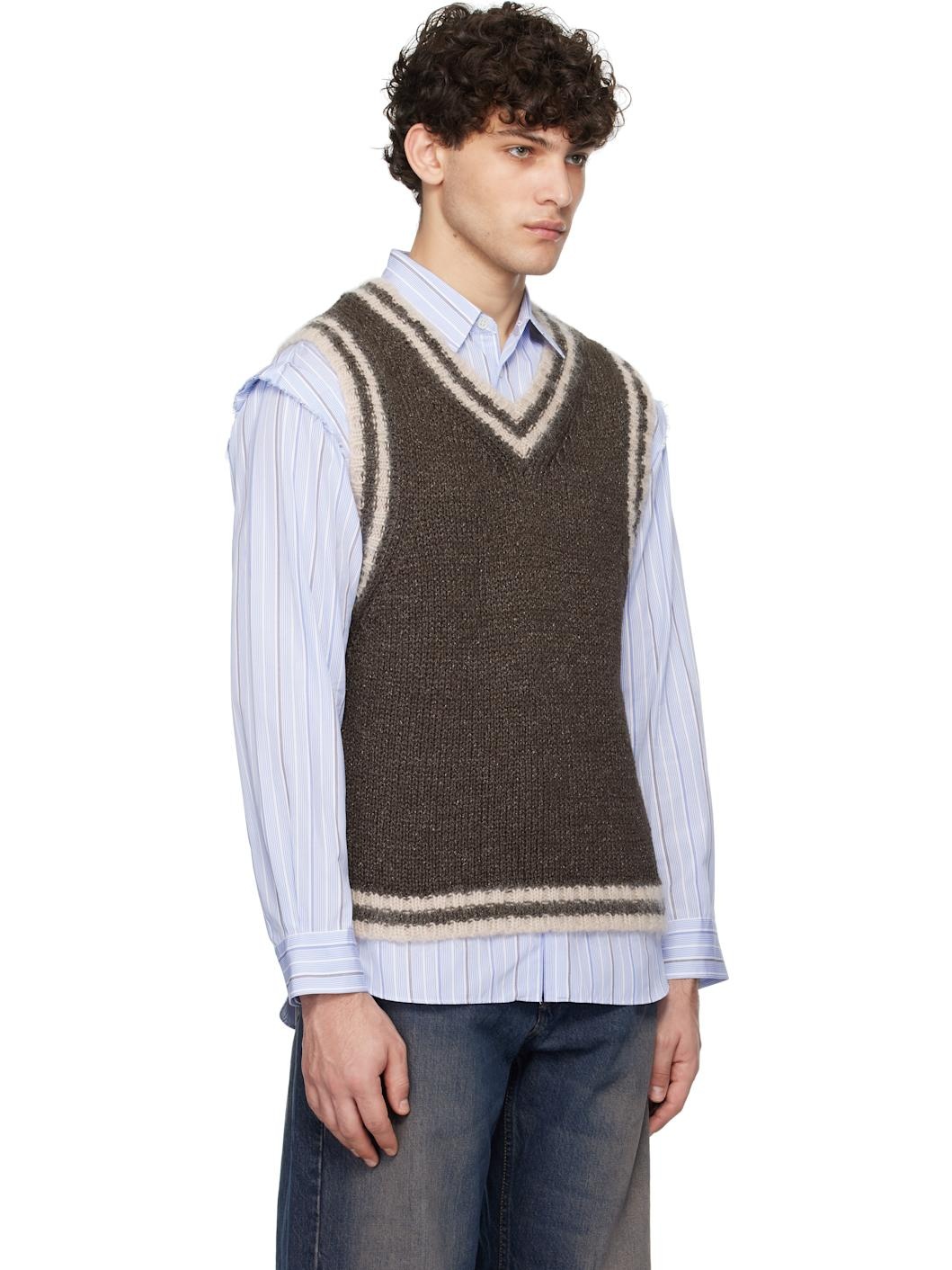 Brown Education Vest - 2