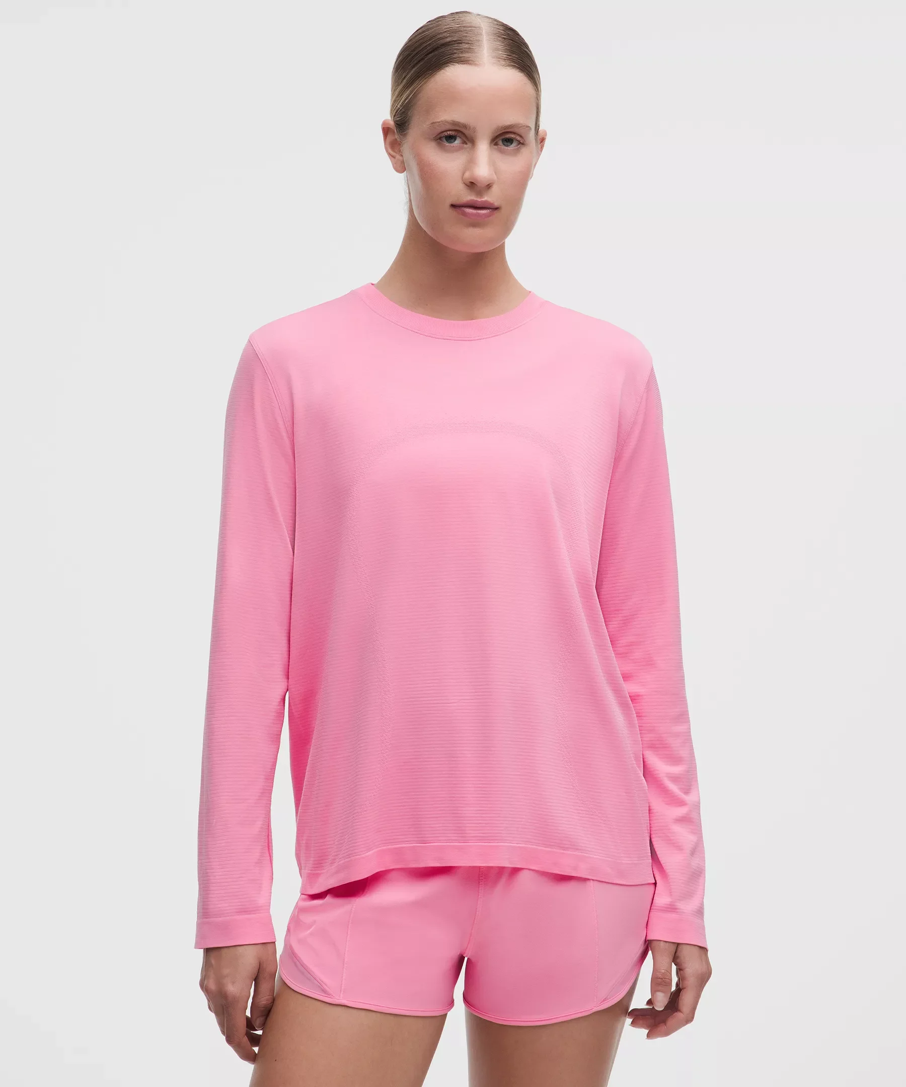 Swiftly Relaxed Long-Sleeve Shirt Hip Length *Updated Fit - 1