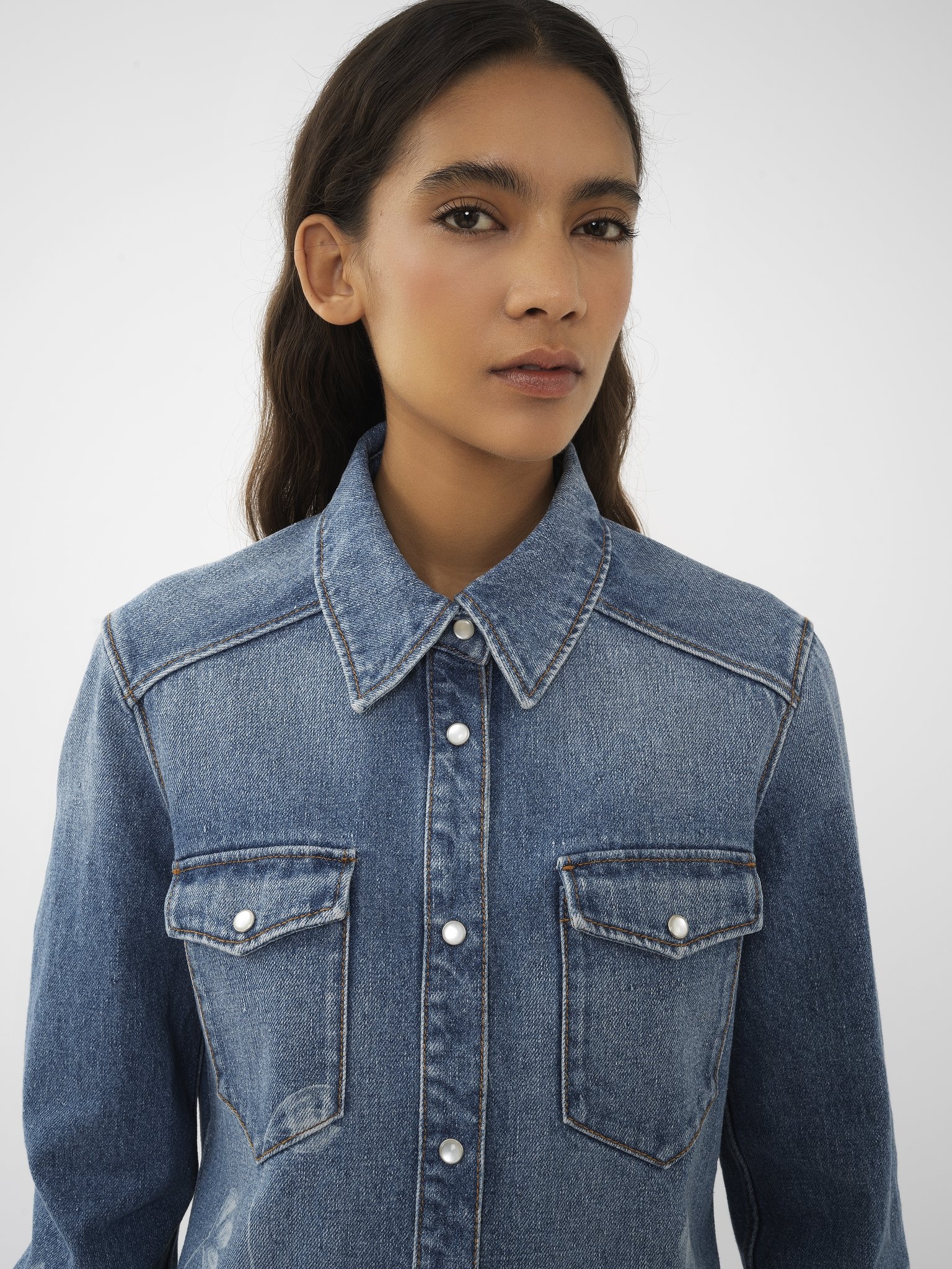 CLASSIC DENIM SHIRT - 6