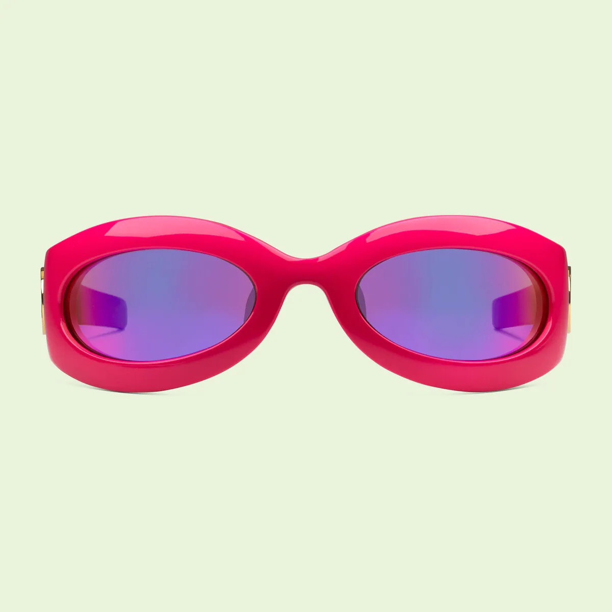 Geometric-frame sunglasses - 1