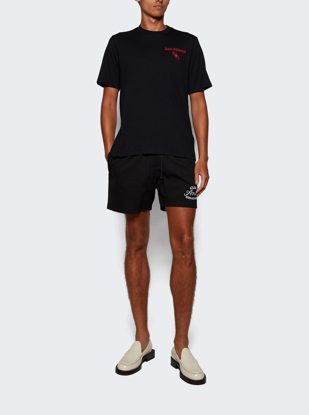 Club Amiri Swim Trunk Black - 5