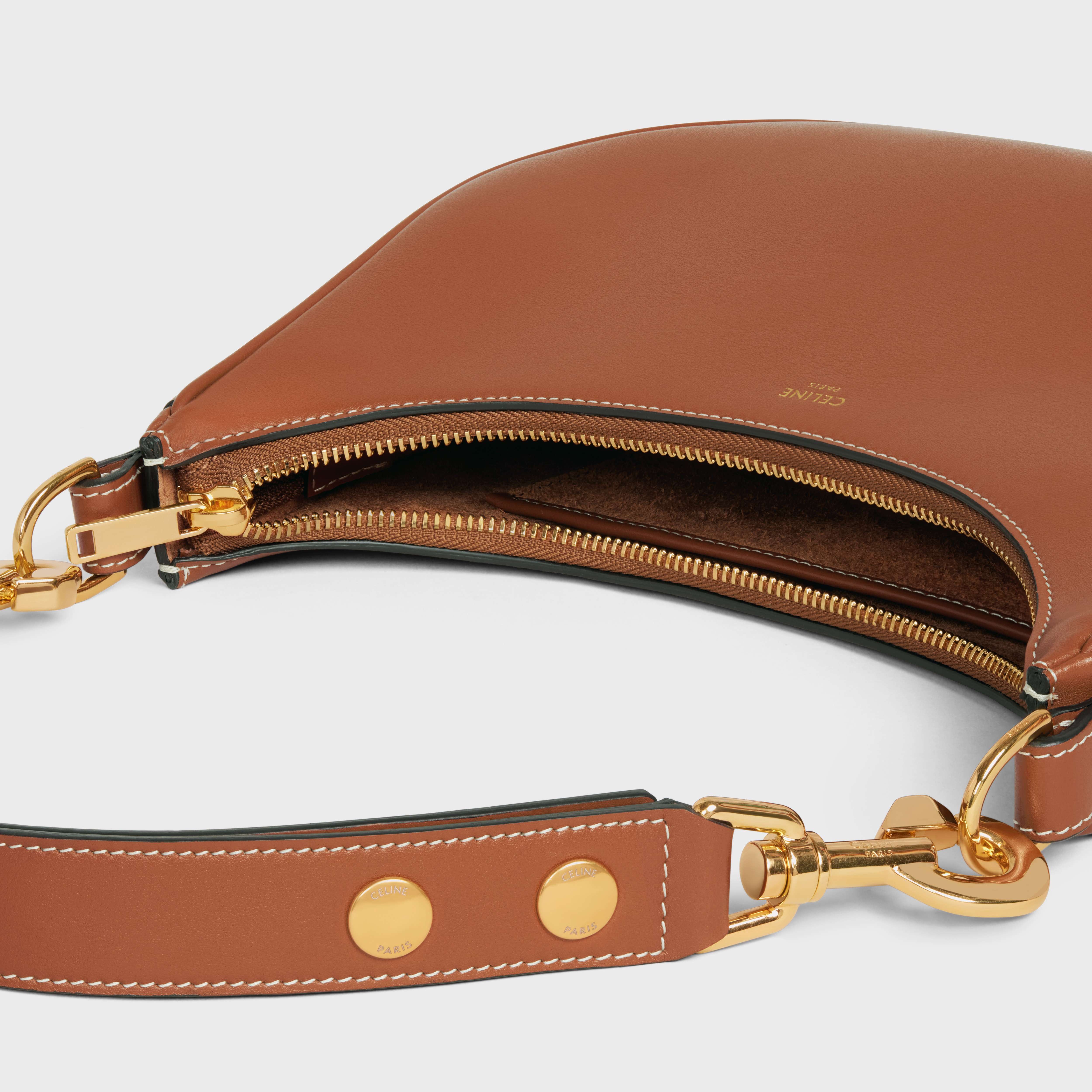 Medium Ava Strap Bag in smooth Calfskin - 4