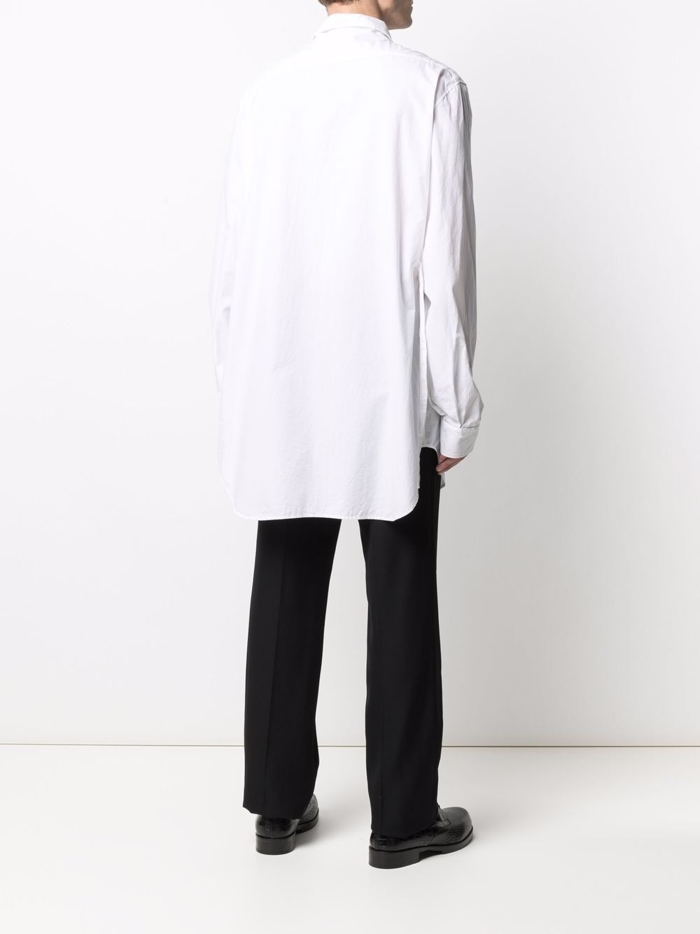 oversize cotton shirt - 4