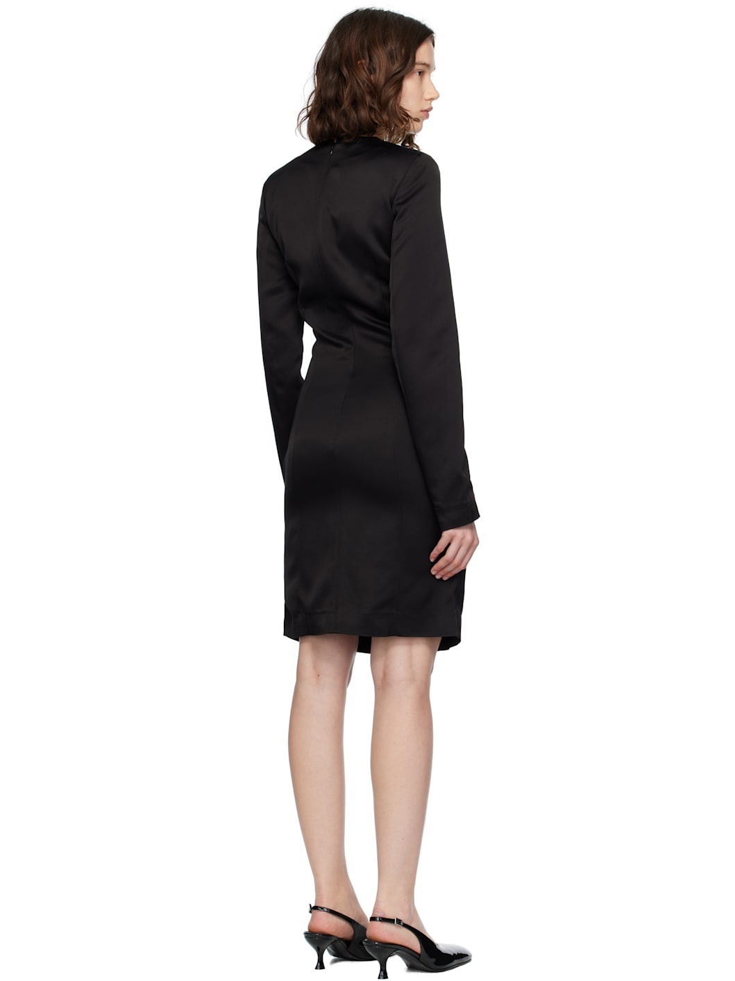 Black Dart Minidress - 3