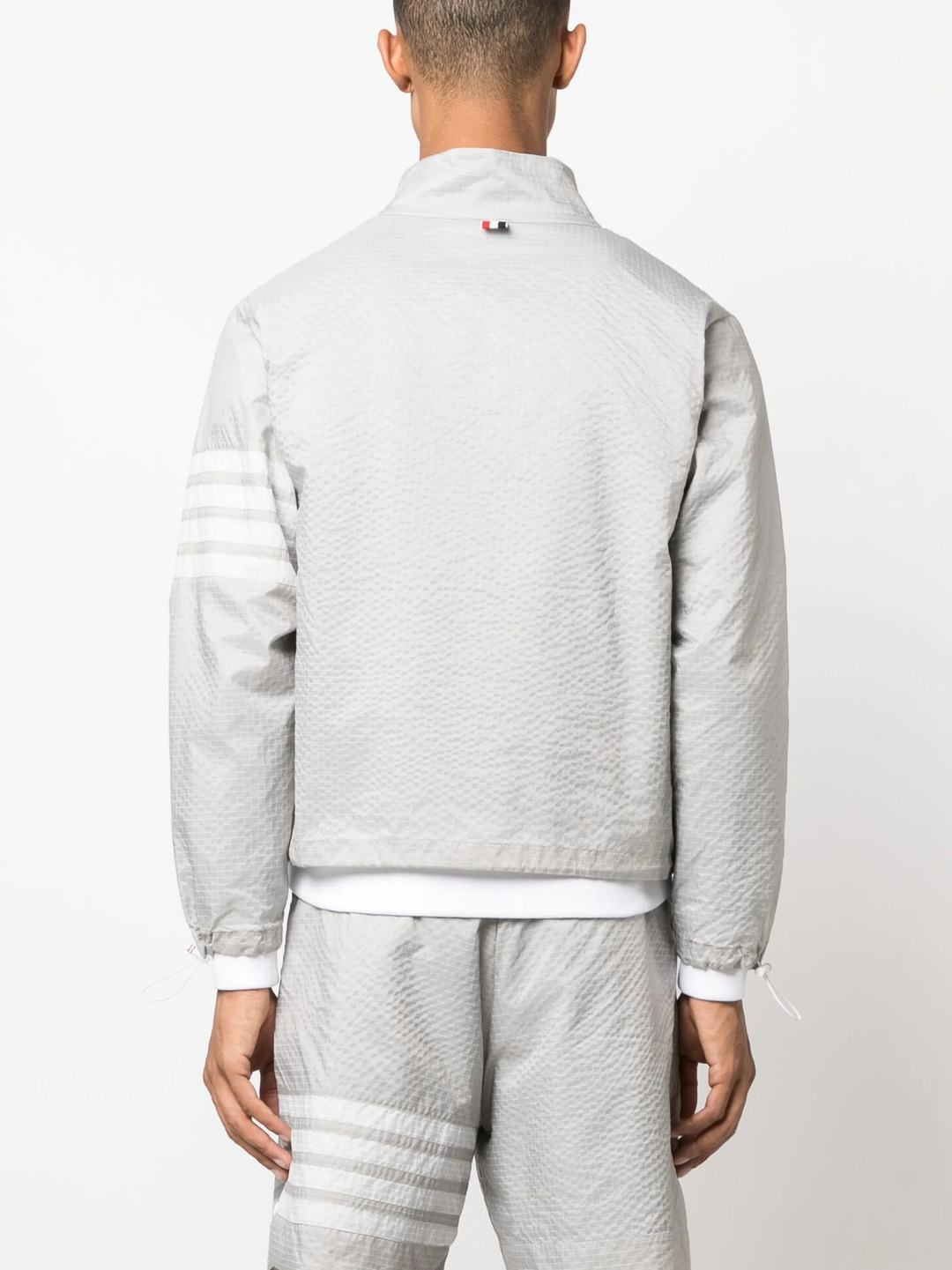Ultralight Ripstop 4-Bar Funnel Neck Jacket - 4