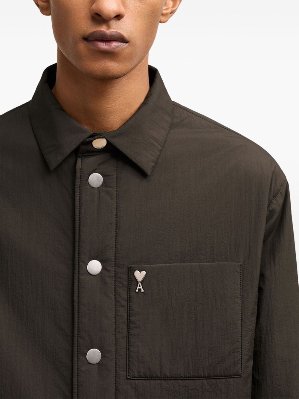 Ami de Coeur padded overshirt - 6