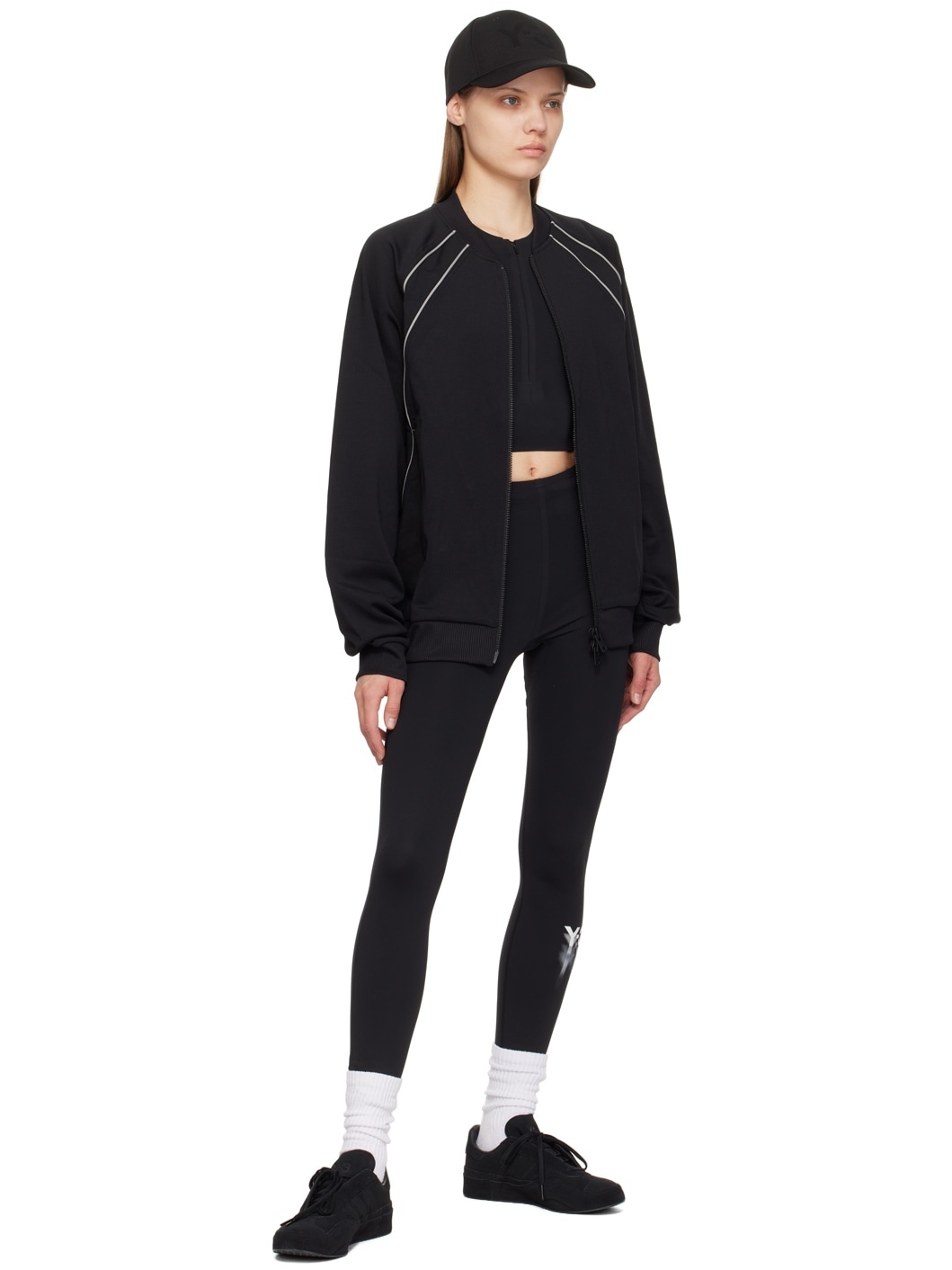 Black Running Sport Top - 4