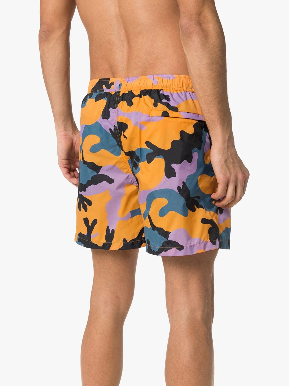 camouflage print swimming trunks - 4