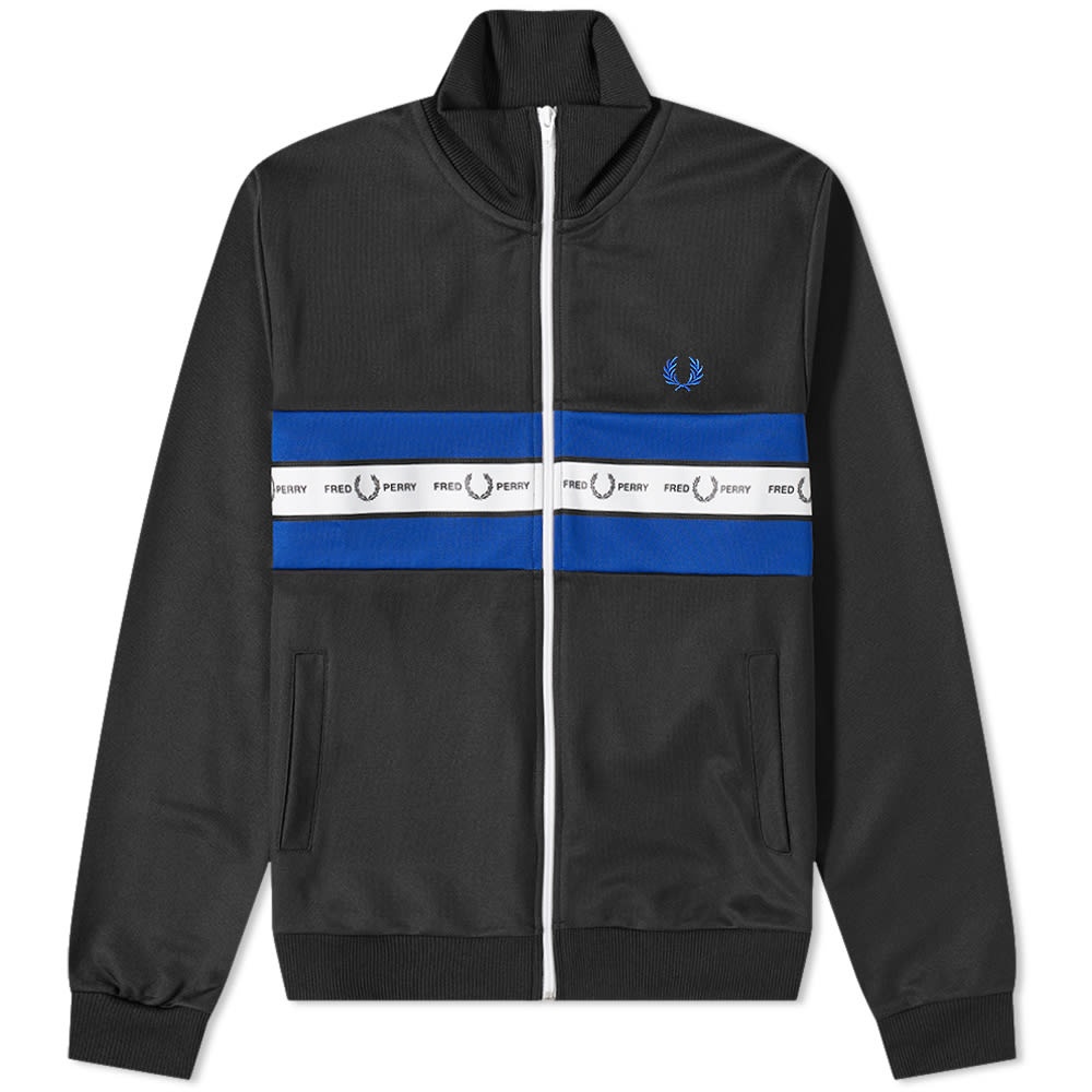 Fred Perry Authentic Taped Chest Track Jacket - 1