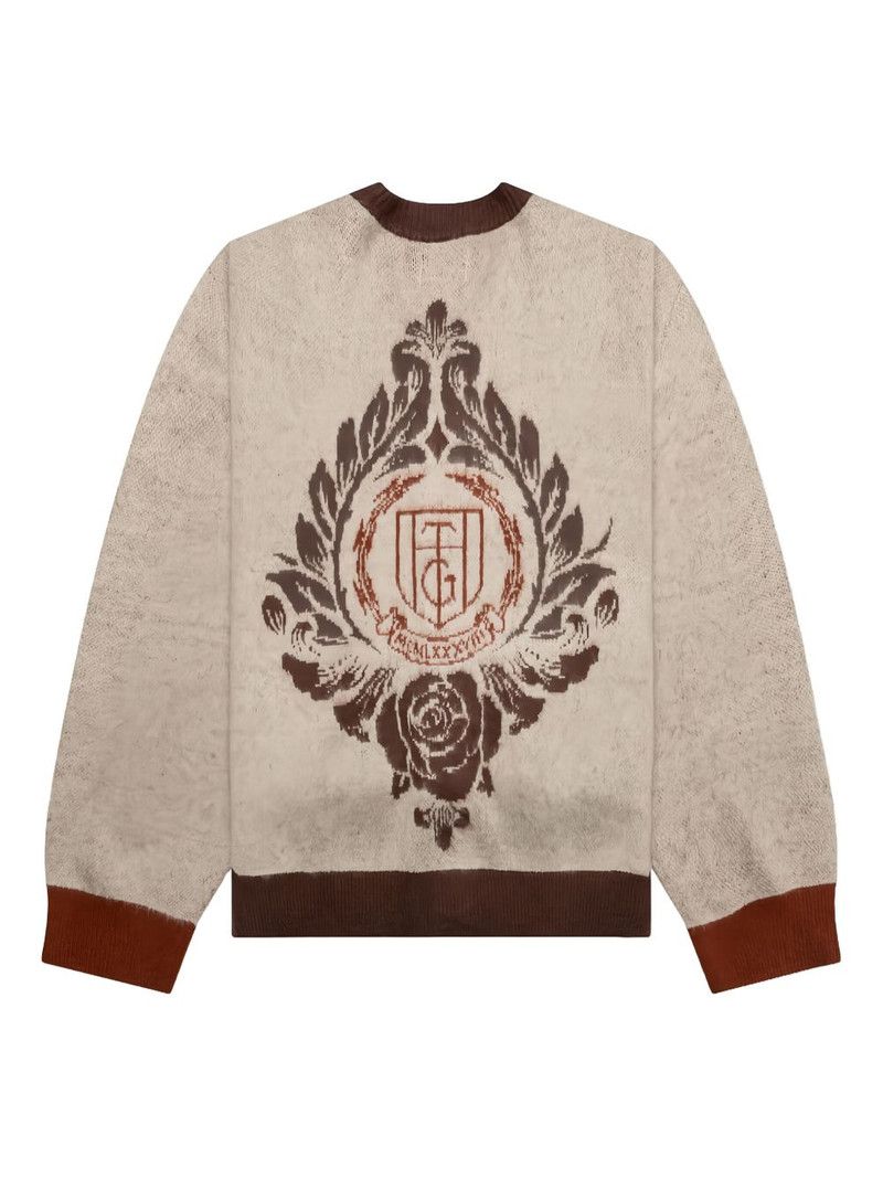 intarsia-knit cardigan 1