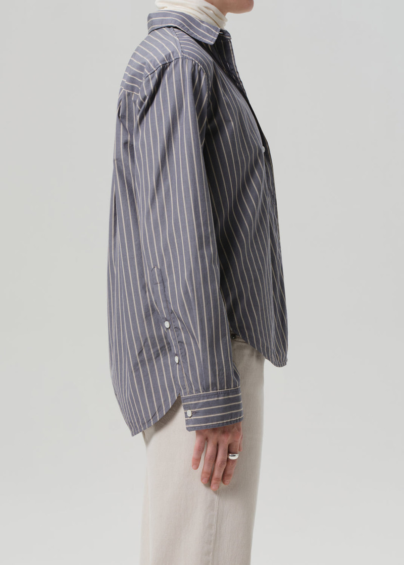 Avni Slim Shirt In Cleo Stripe 4