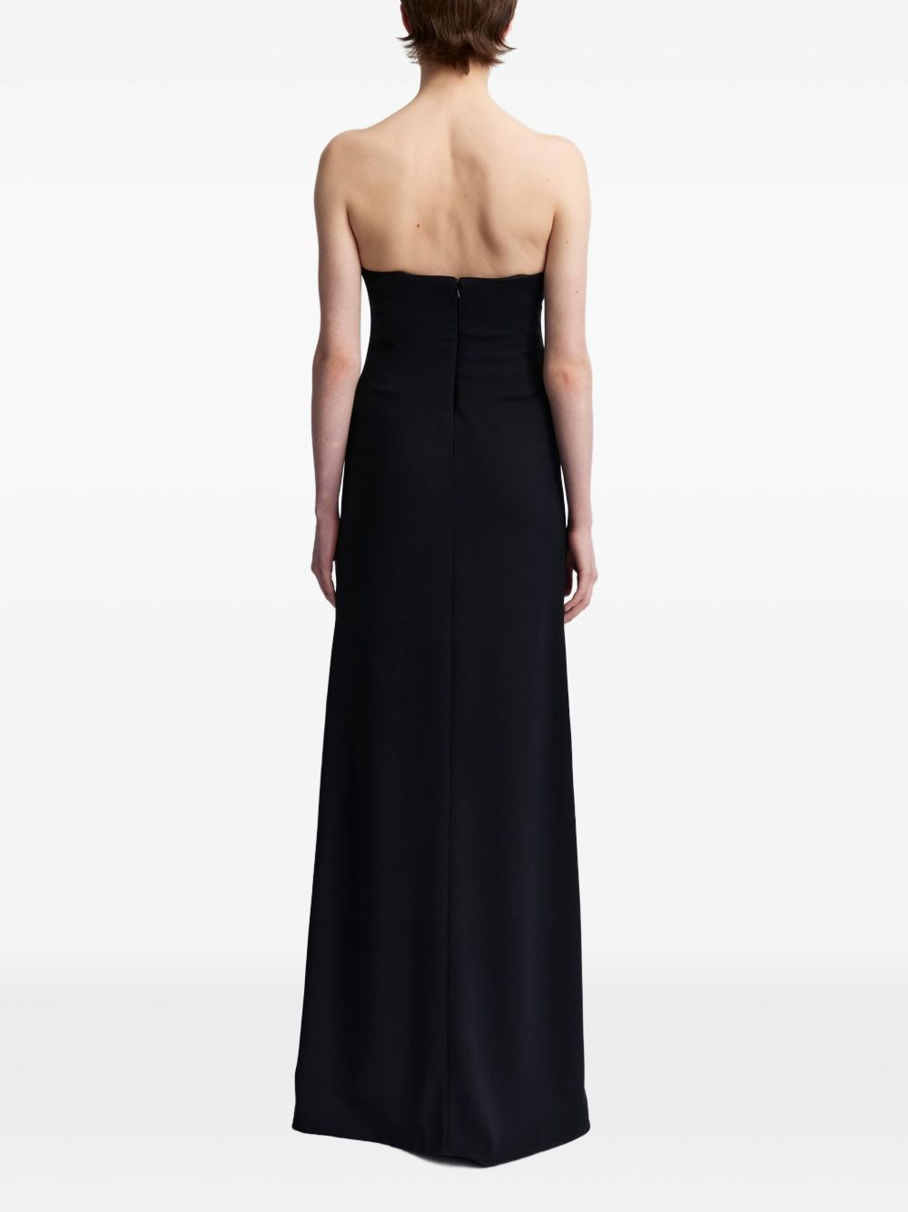 Anguelique crepe satin gown - 4